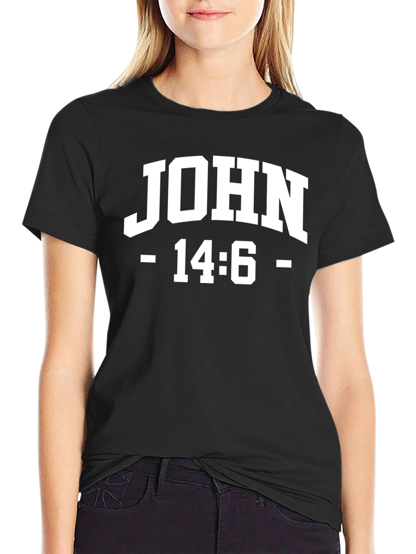 John 14:6 Graphic T-Shirt - Religious Christian Tee