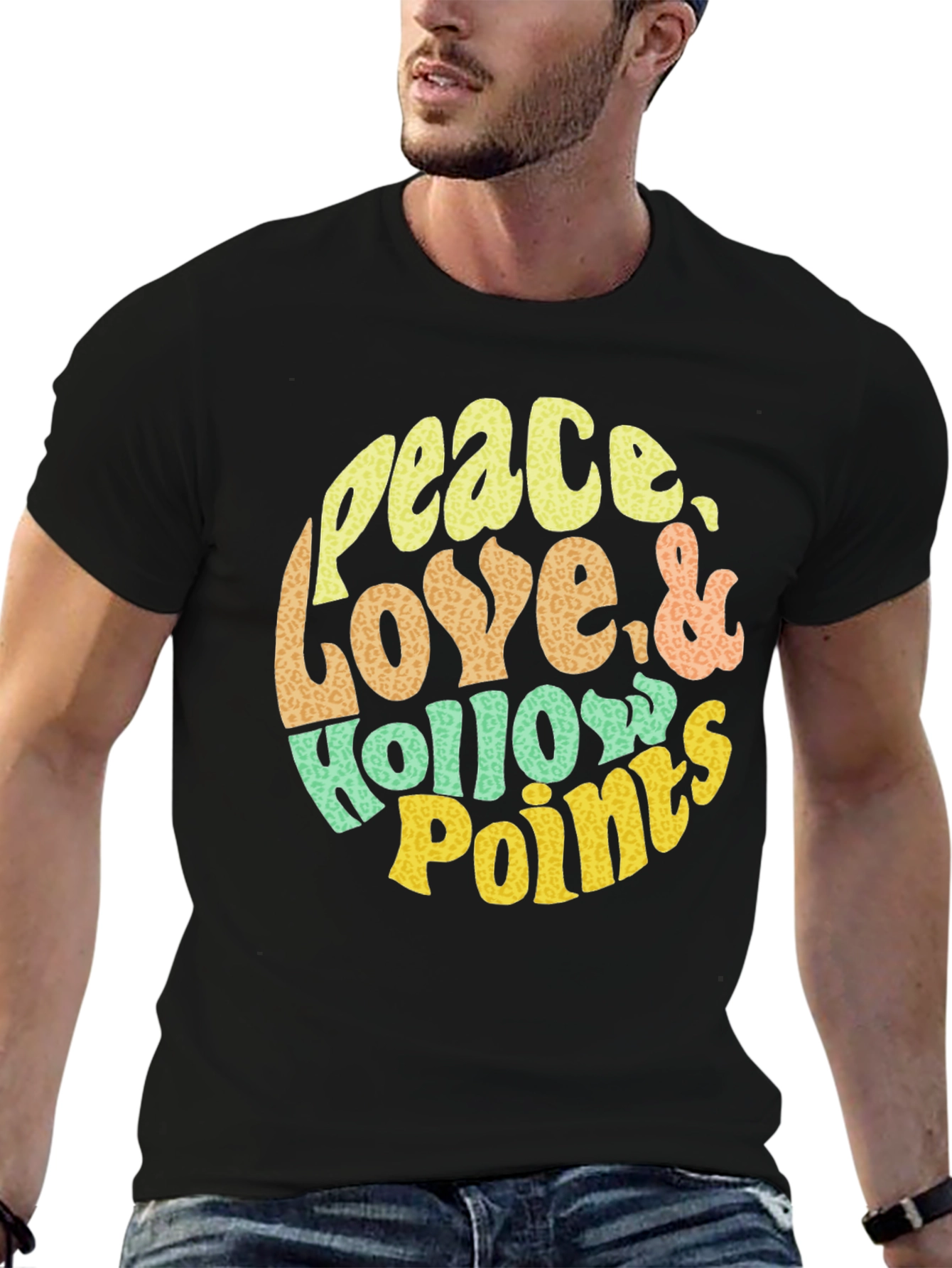 Peace Love & Hollow Points Graphic Tee