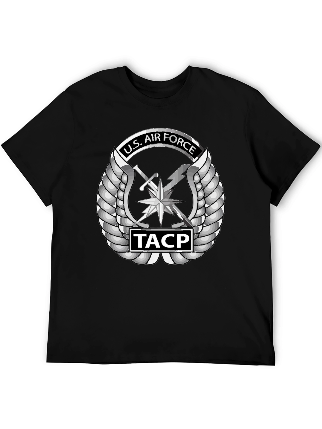 U.S. Air Force TACP Emblem Black T-Shirt