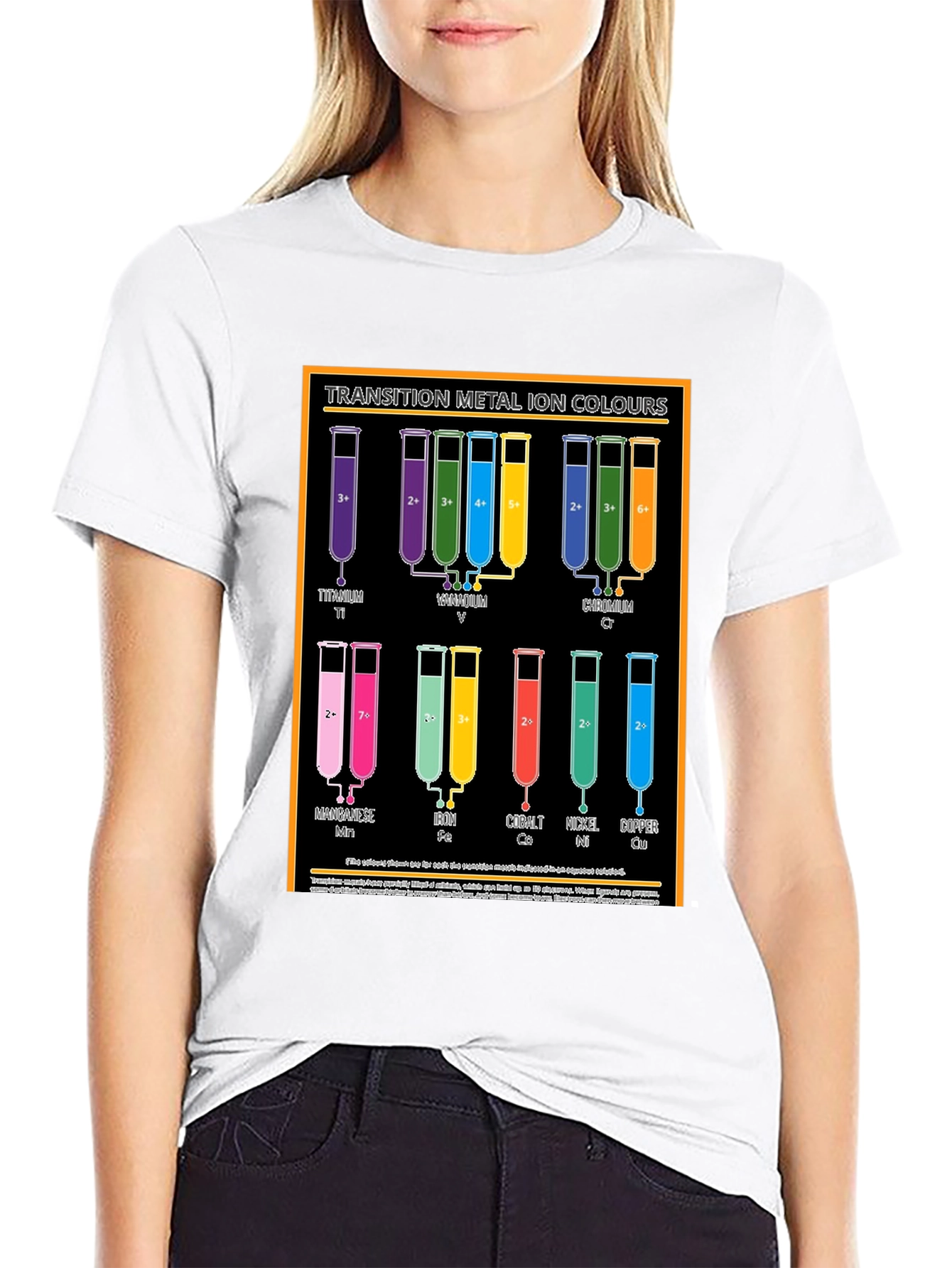 Transition Metal Ion Colours Graphic T-Shirt