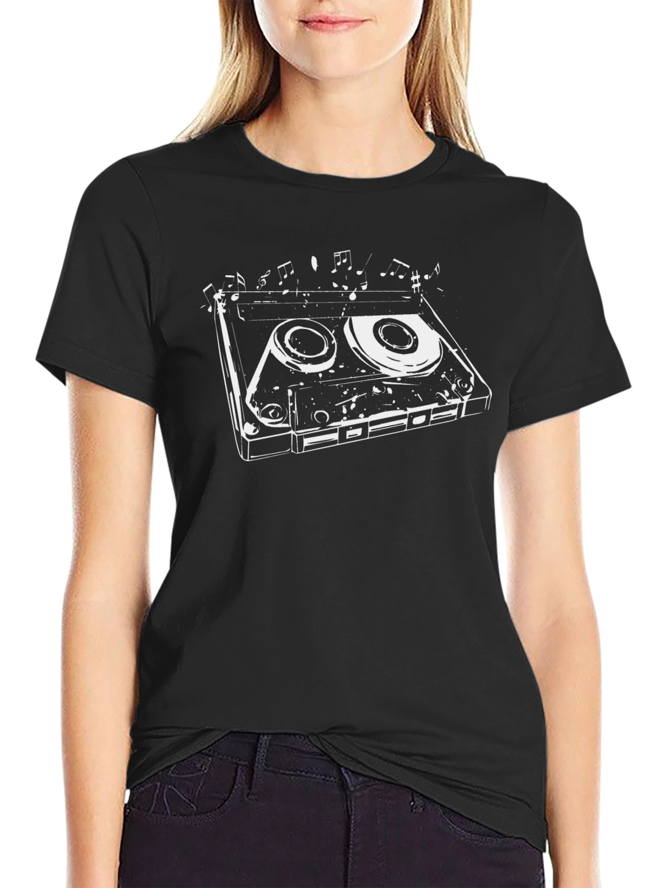 Retro Cassette Tape Music T-Shirt
