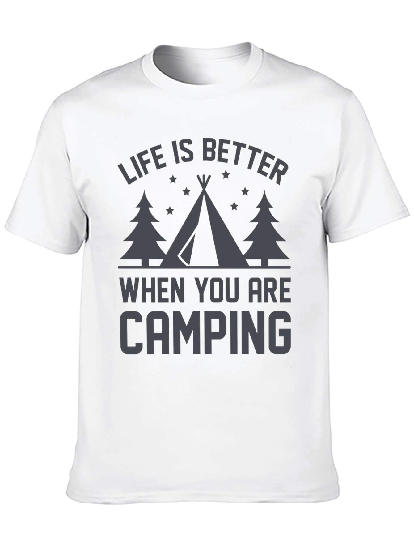 Life is Better Camping Tee