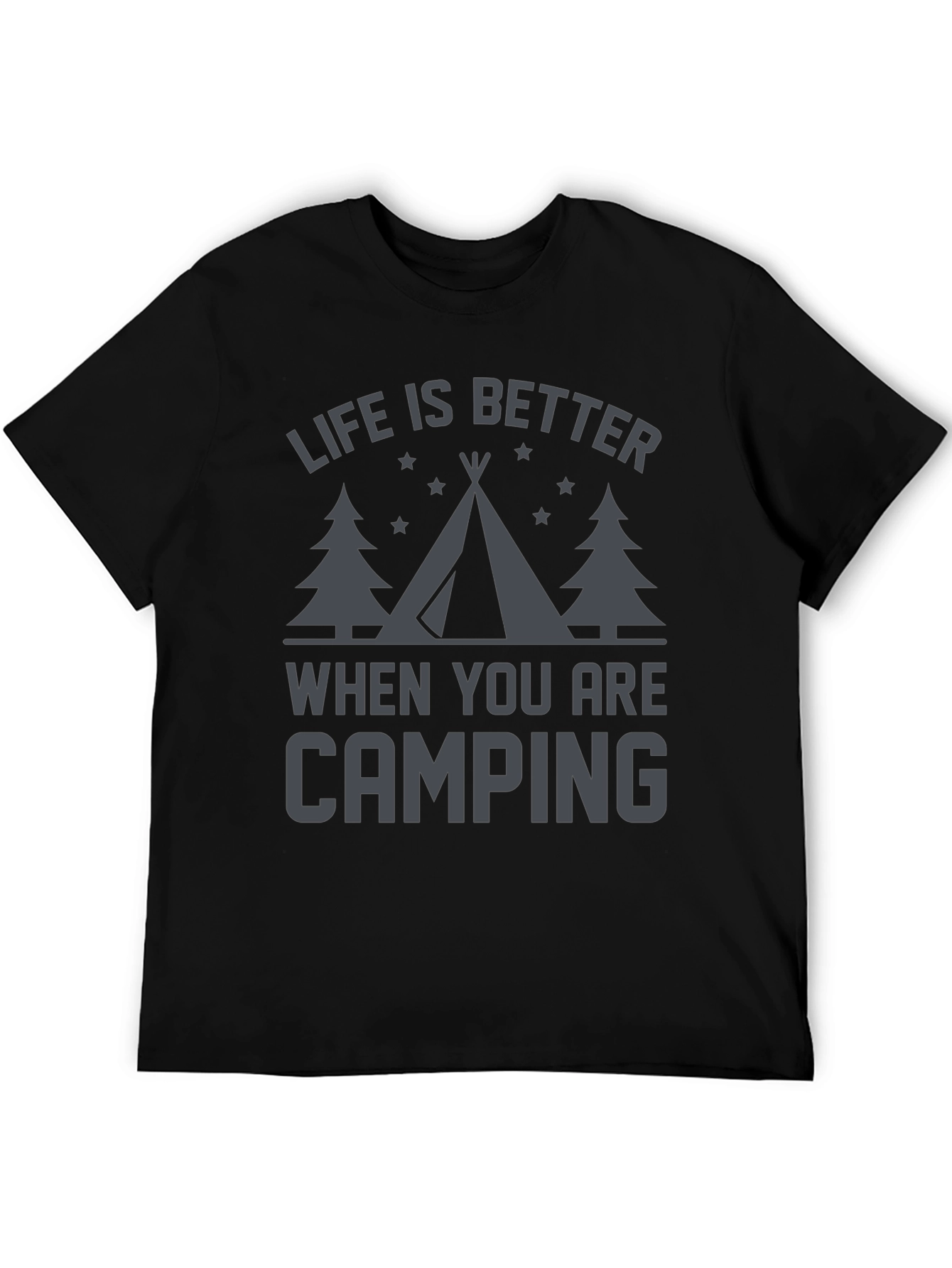 Life is Better Camping Tee