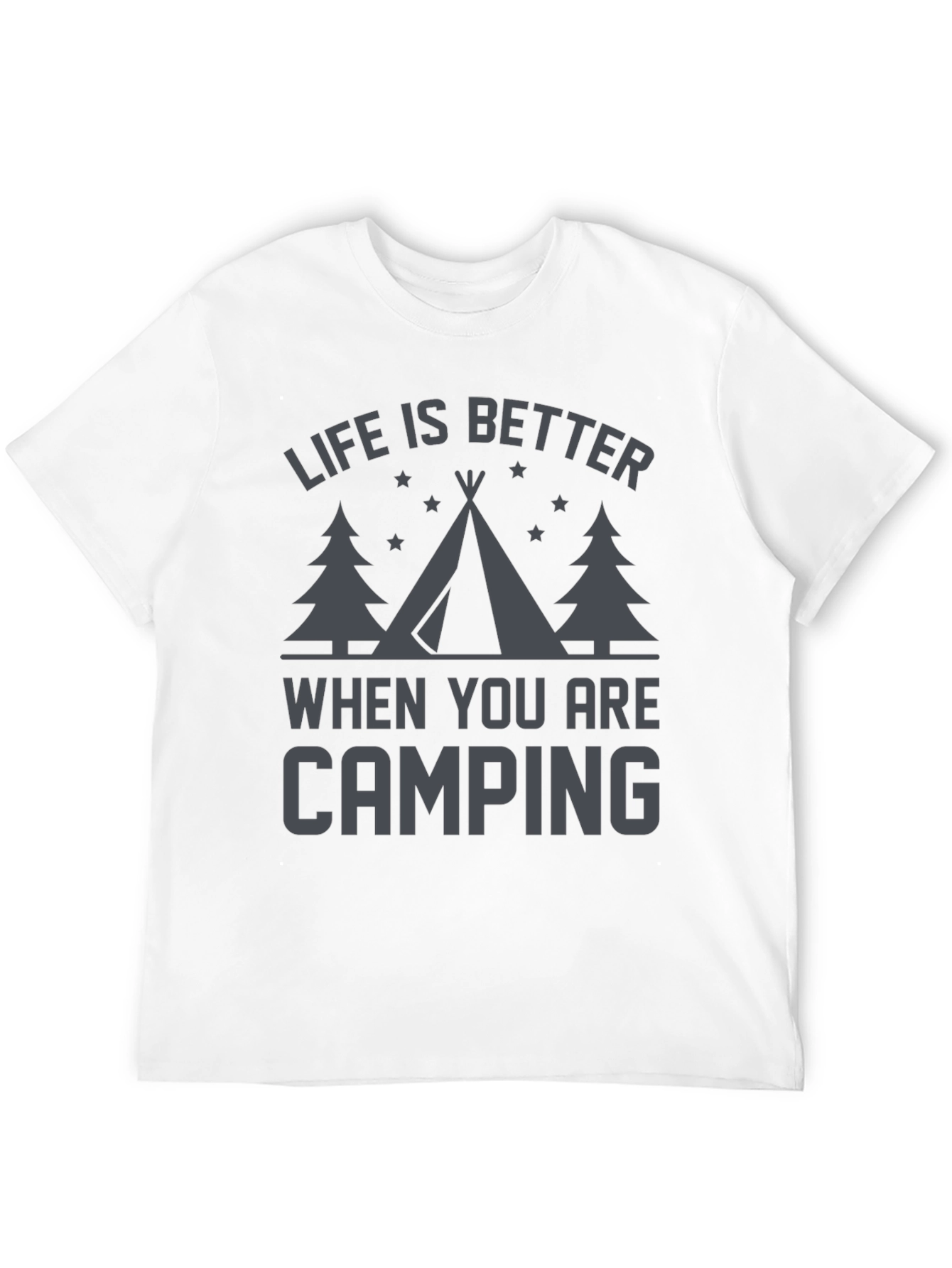 Life is Better Camping Tee