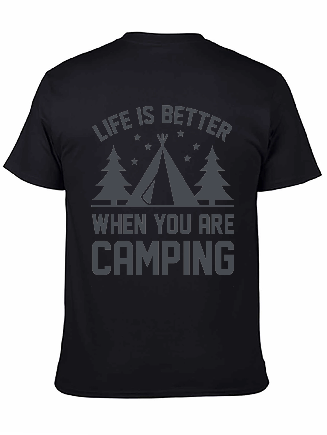 Life is Better Camping Tee