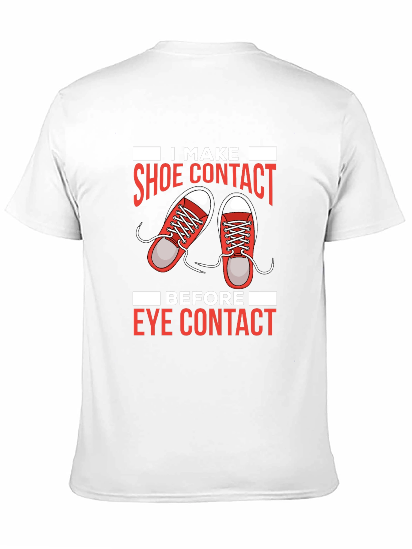 Shoe Contact T-Shirt Funny Graphic Tee