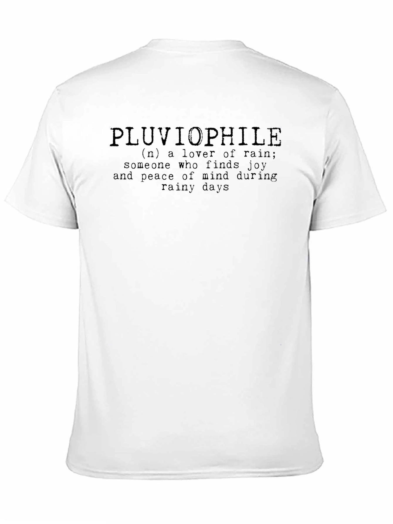Pluviophile T-Shirt - Rainy Day Lover Tee