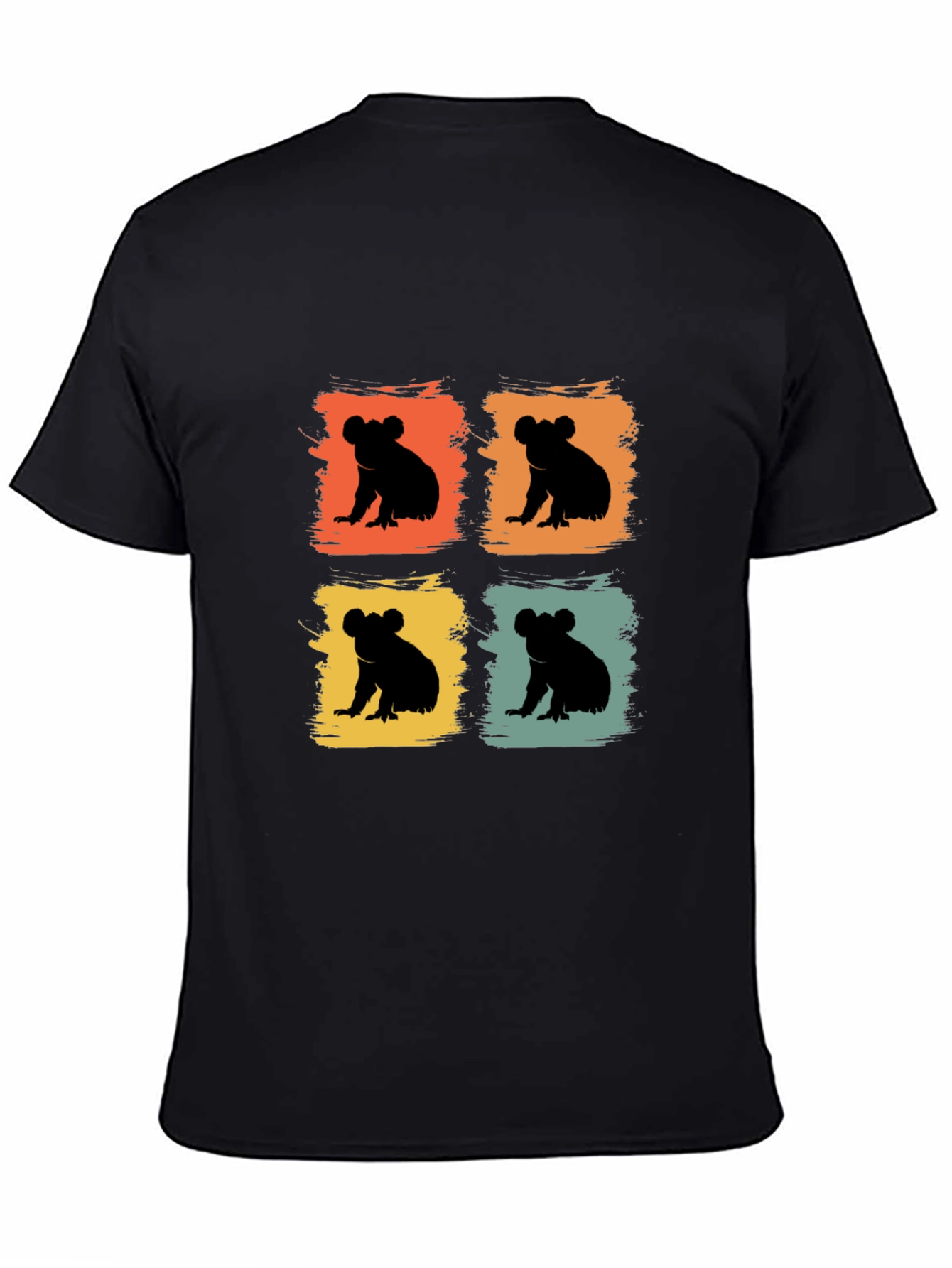 Retro Koala Bear Silhouette T-Shirt