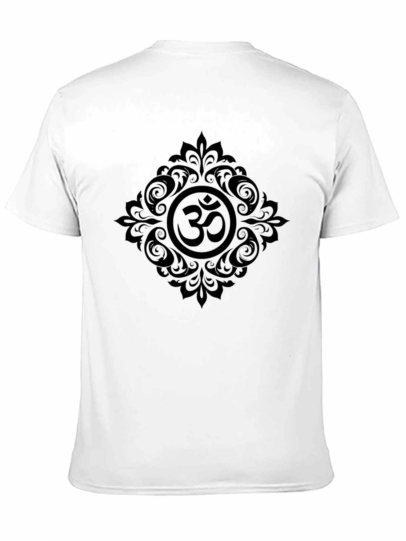 Om Symbol Graphic Tee - Black