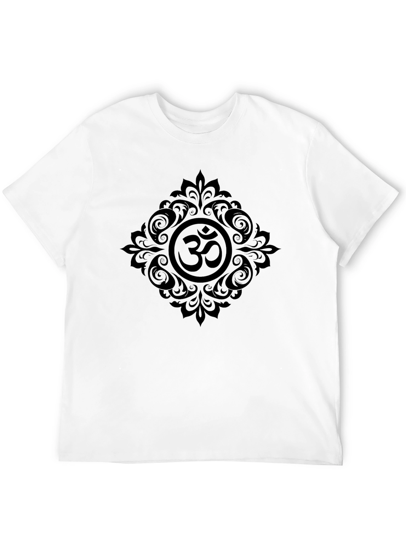 Om Symbol Graphic Tee - Black