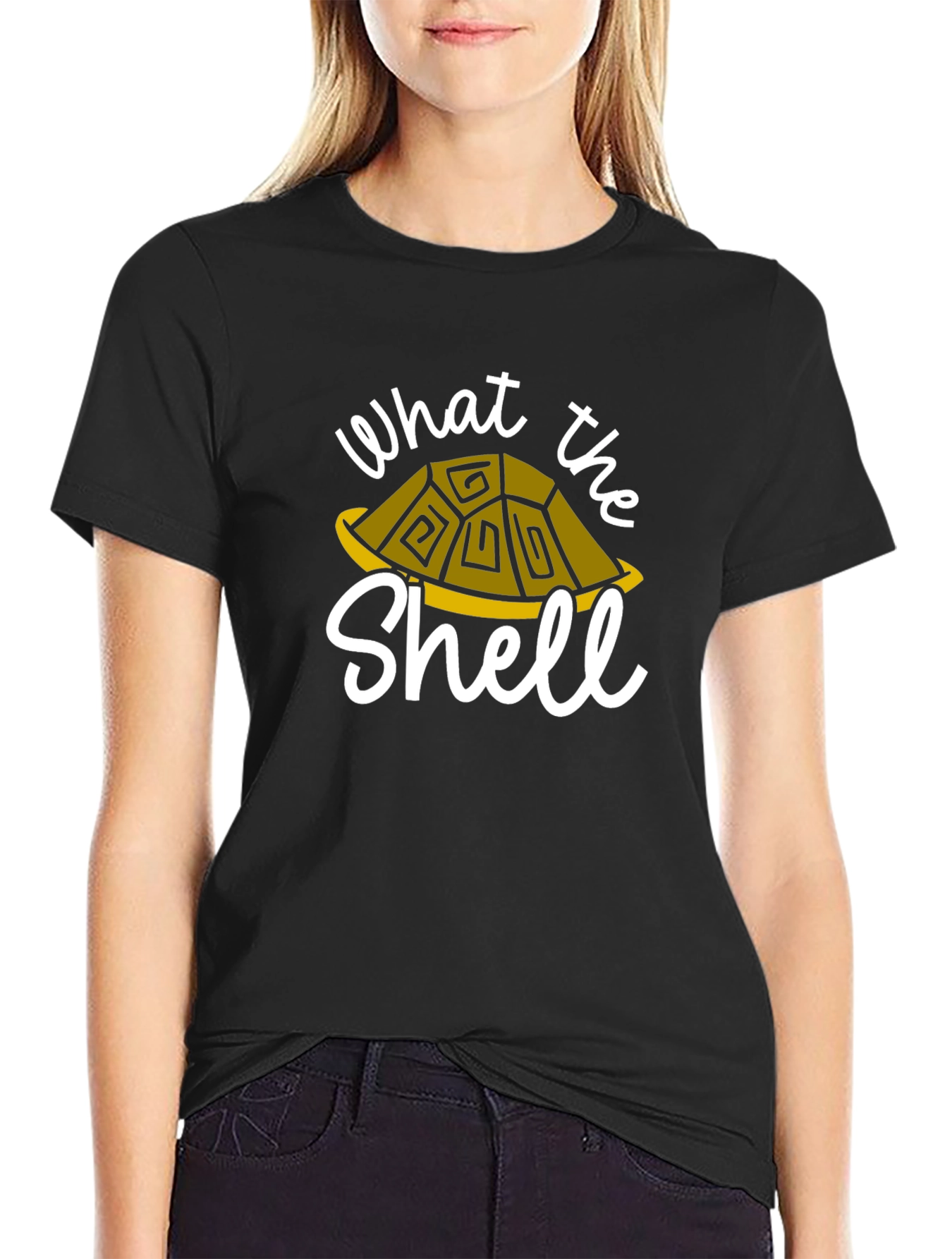 What the Shell T-Shirt - Turtle Graphic Tee