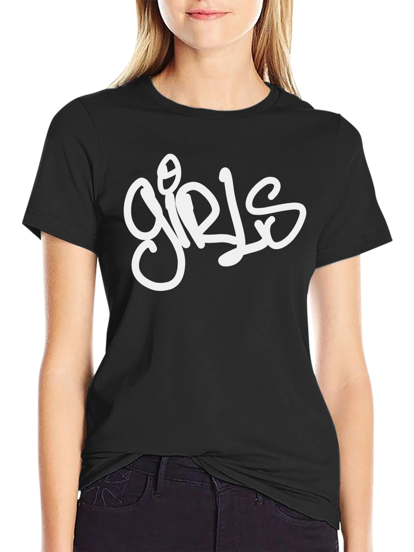 Girls Graphic Tee - Trendy Style