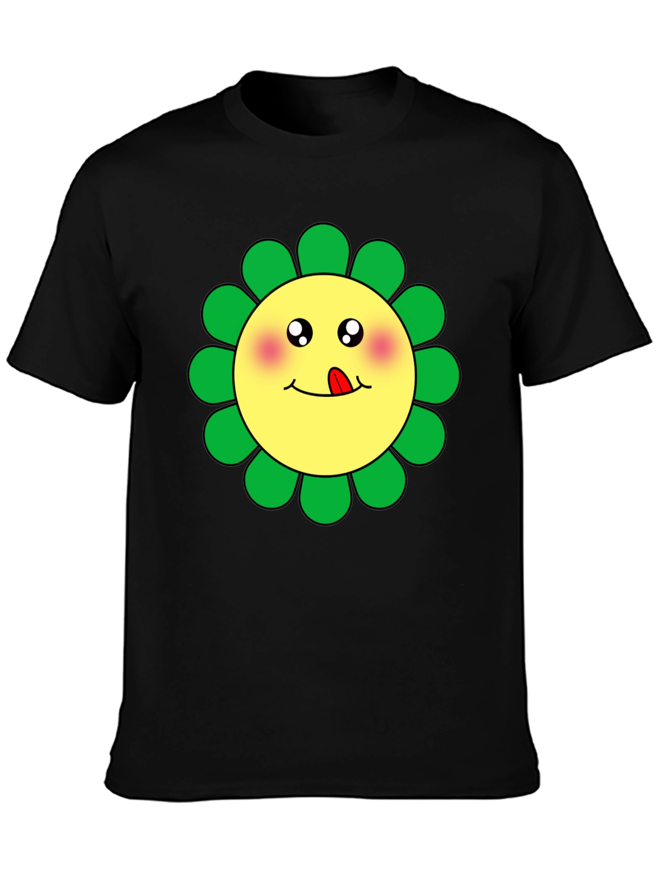 Kawaii Flower T-Shirt - Cute Graphic Tee