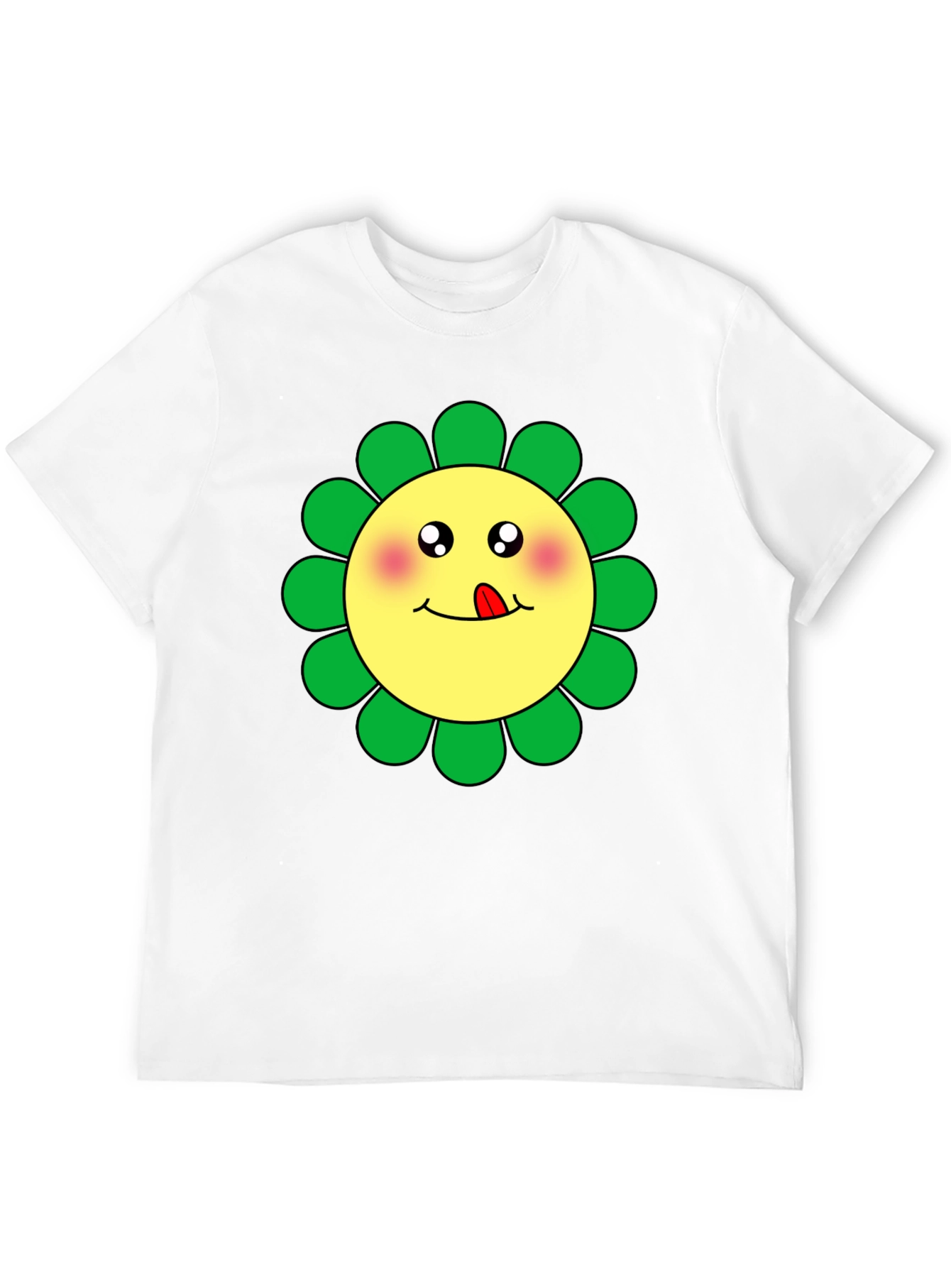 Kawaii Flower T-Shirt - Cute Graphic Tee