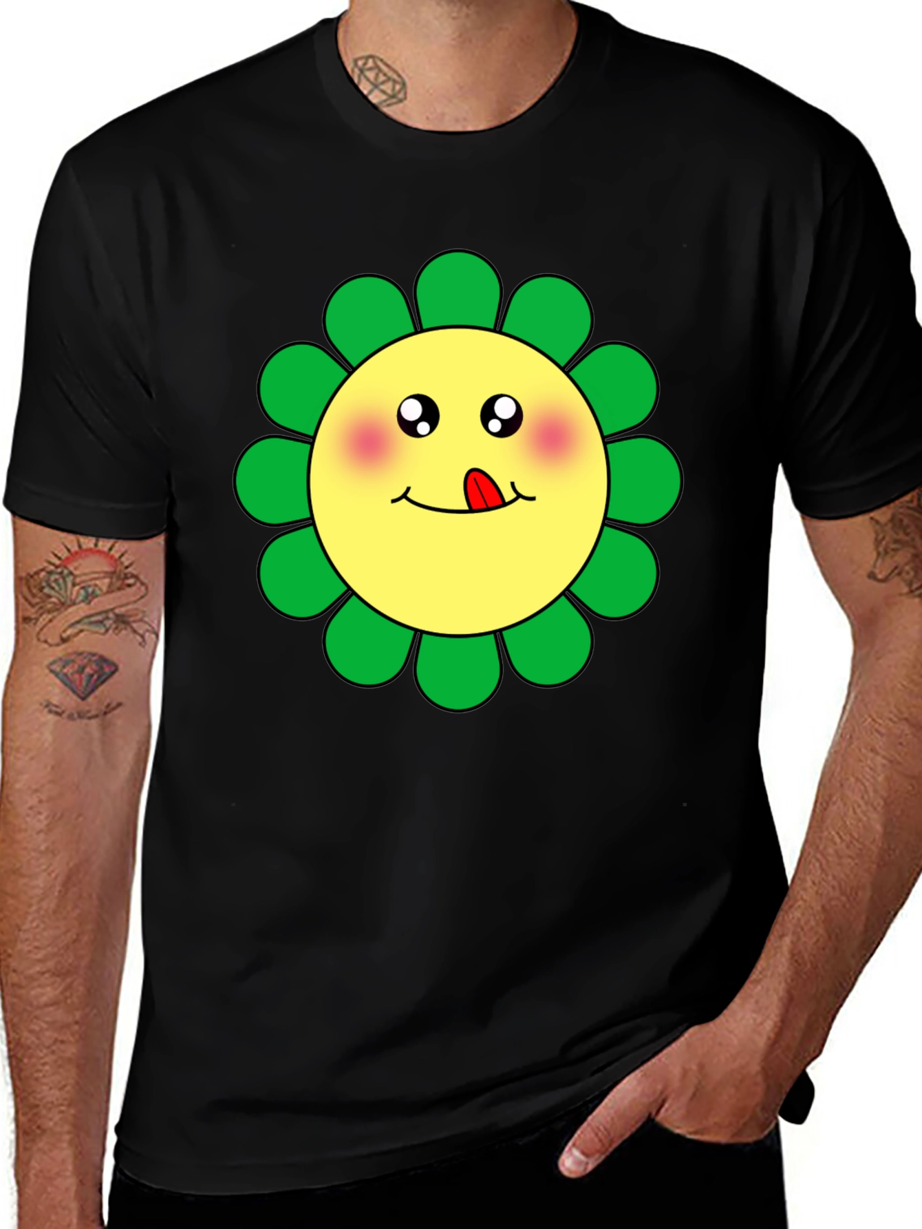 Kawaii Flower T-Shirt - Cute Graphic Tee