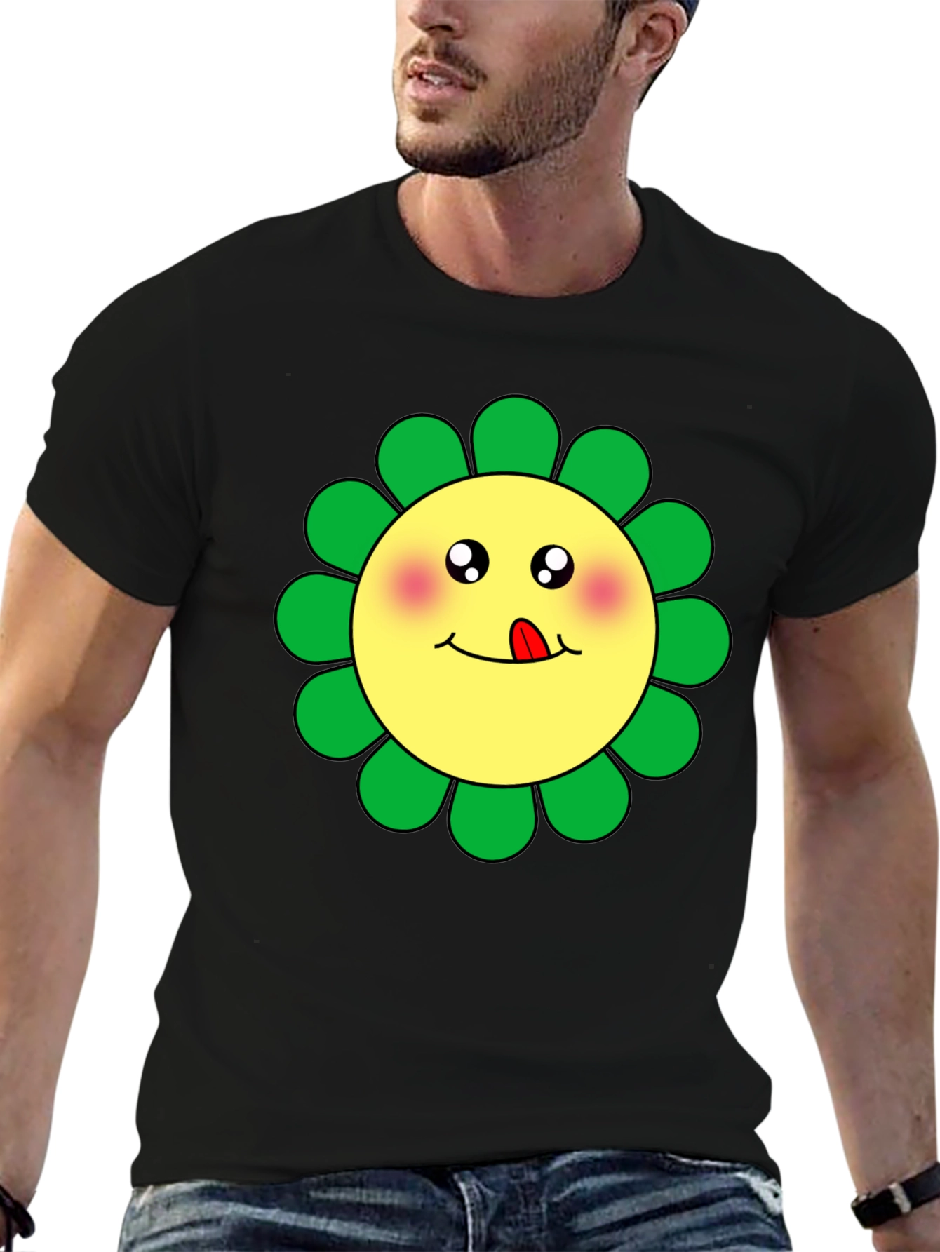 Kawaii Flower T-Shirt - Cute Graphic Tee