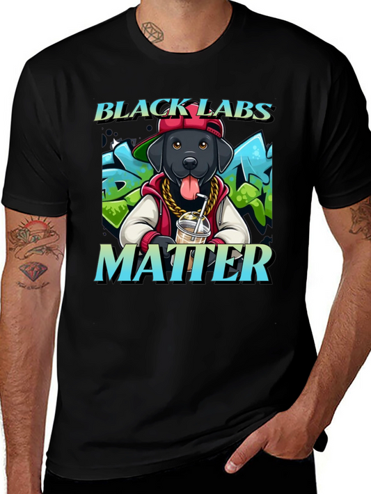 Black Labs Matter Graphic Tee