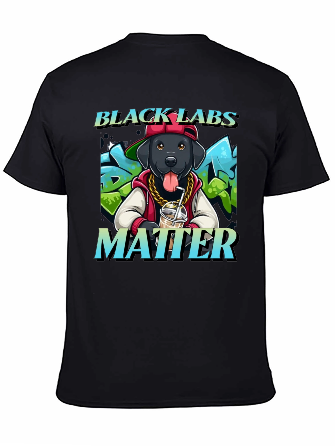 Black Labs Matter Graphic Tee