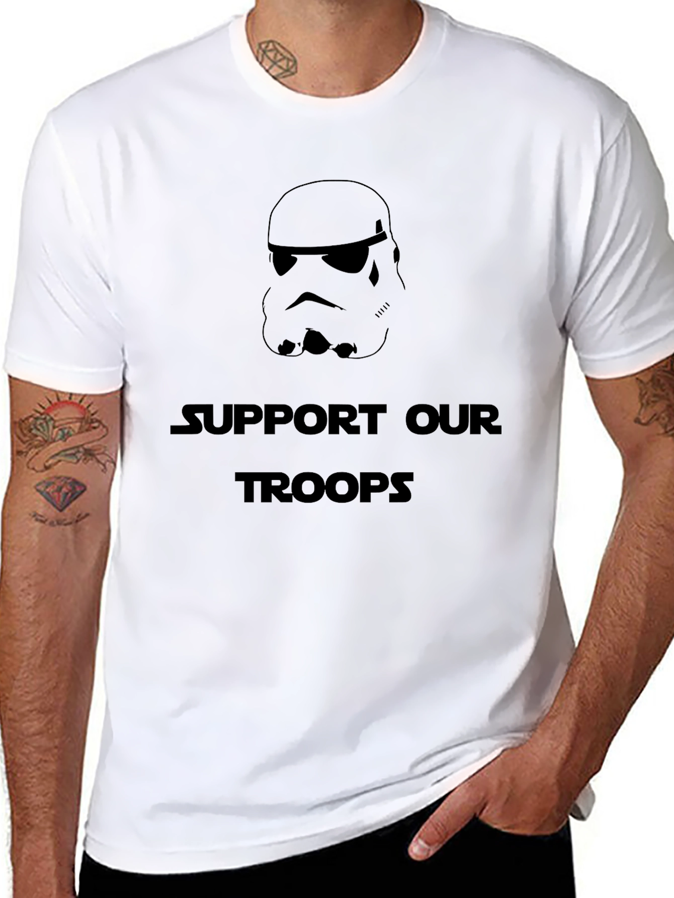 Star Wars Support Our Troops T-Shirt