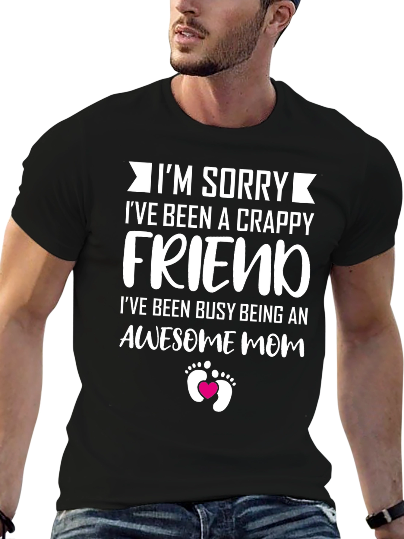 Crappy Friend Awesome Mom T-Shirt