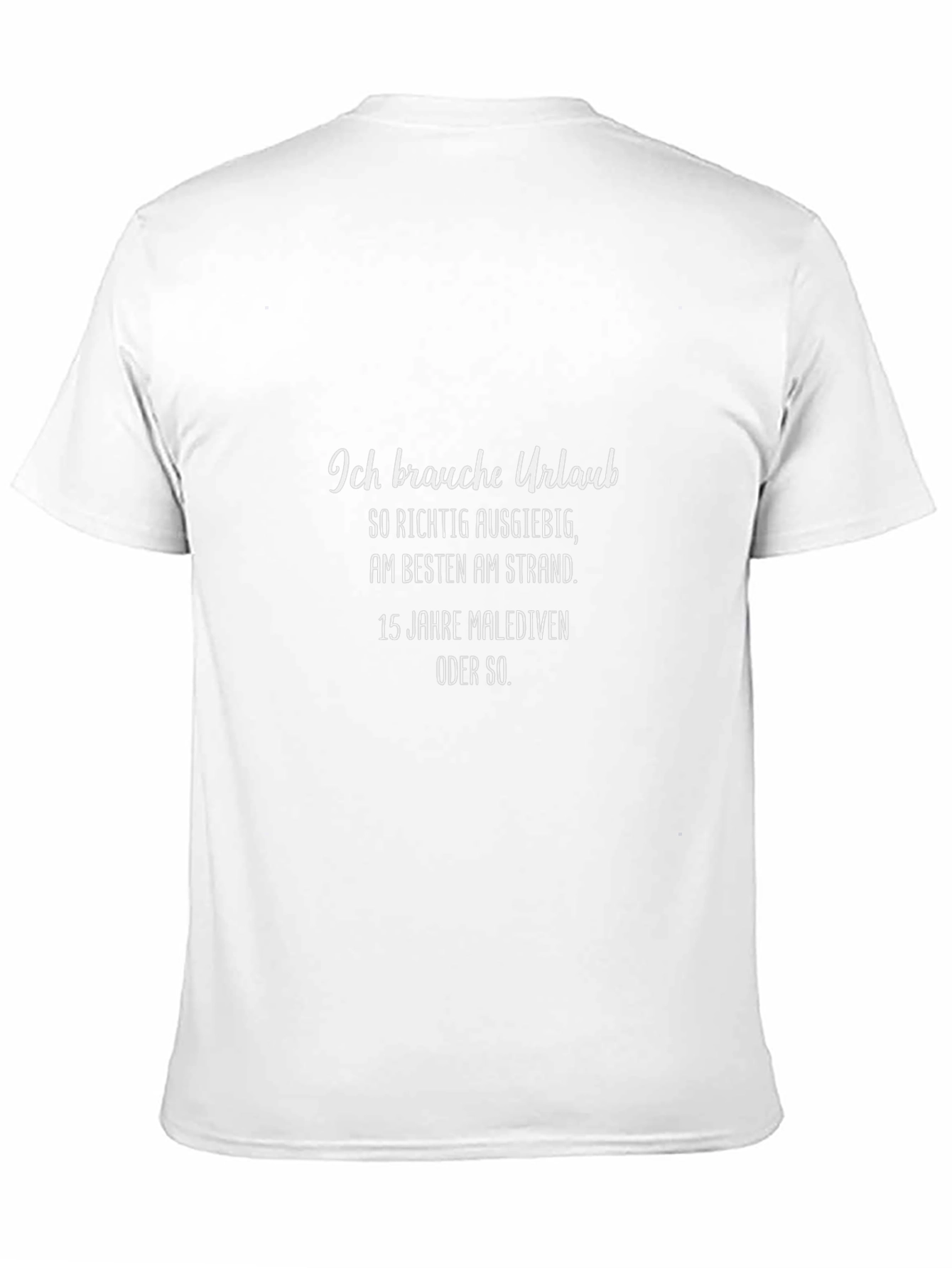 Ich Brauche Urlaub T-Shirt - Funny Vacation Tee