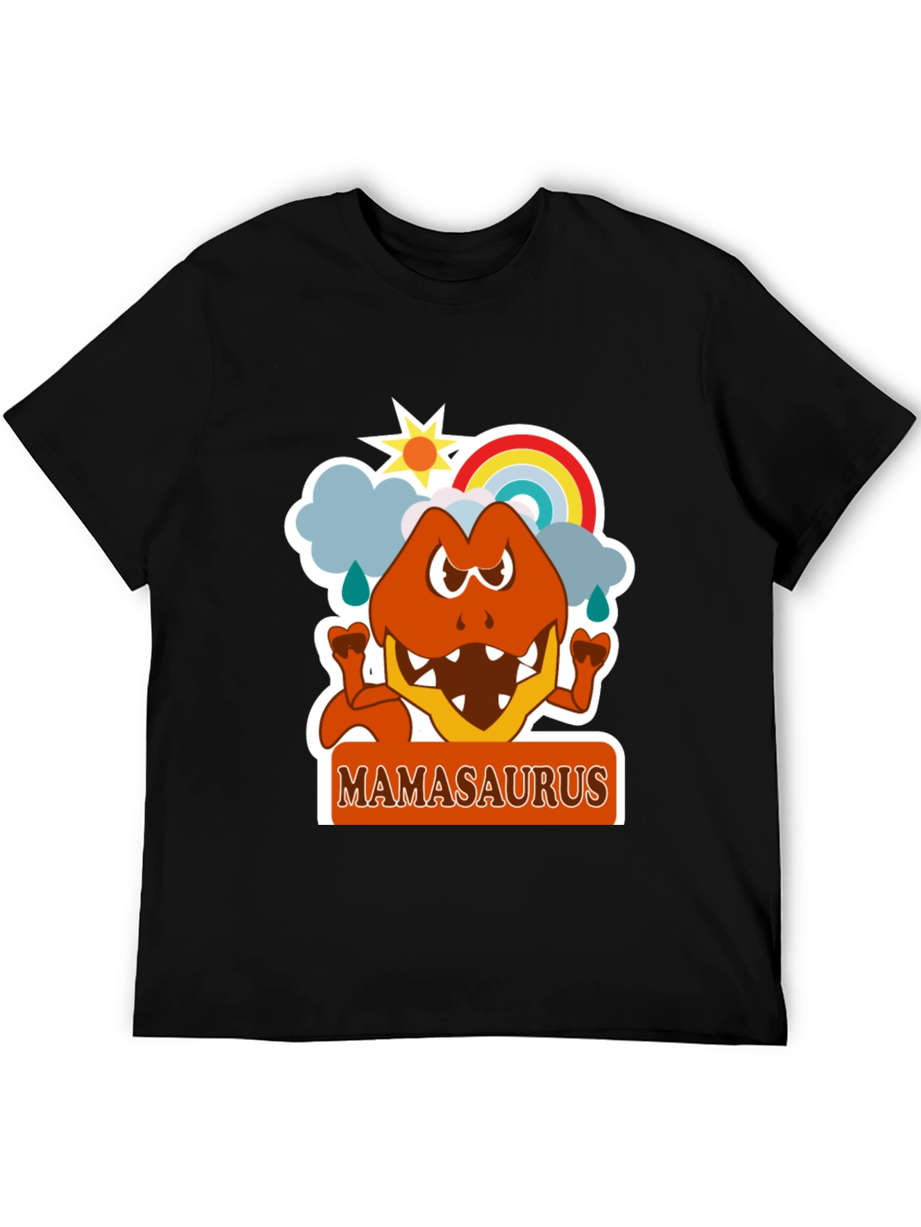 Mamasaurus T-Shirt - Fun Dino Mom Tee