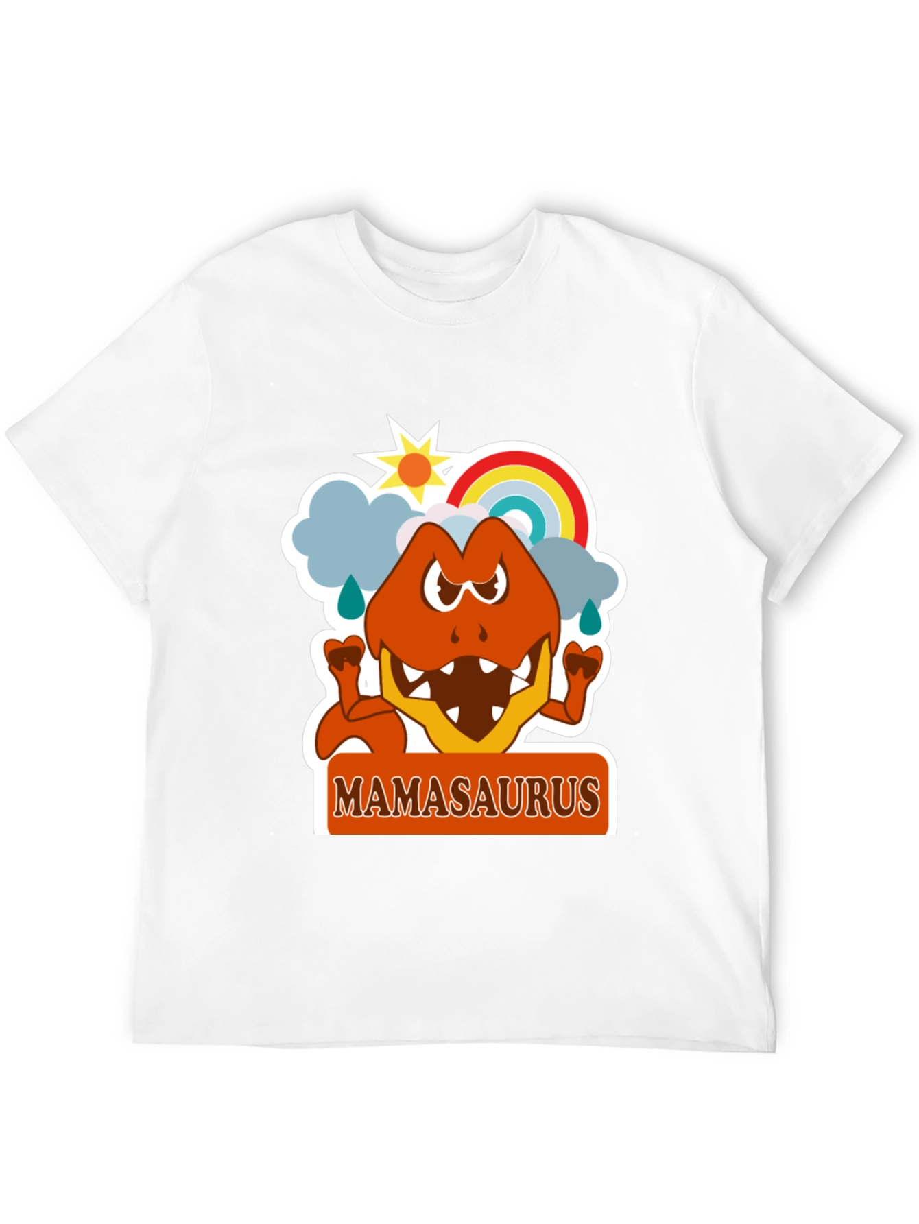 Mamasaurus T-Shirt - Fun Dino Mom Tee