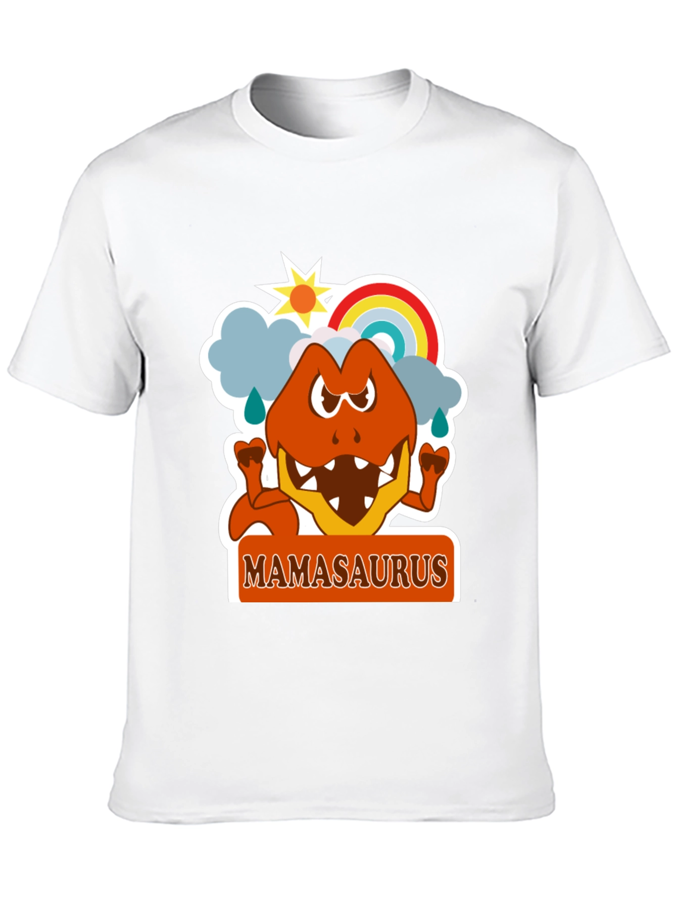 Mamasaurus T-Shirt - Fun Dino Mom Tee
