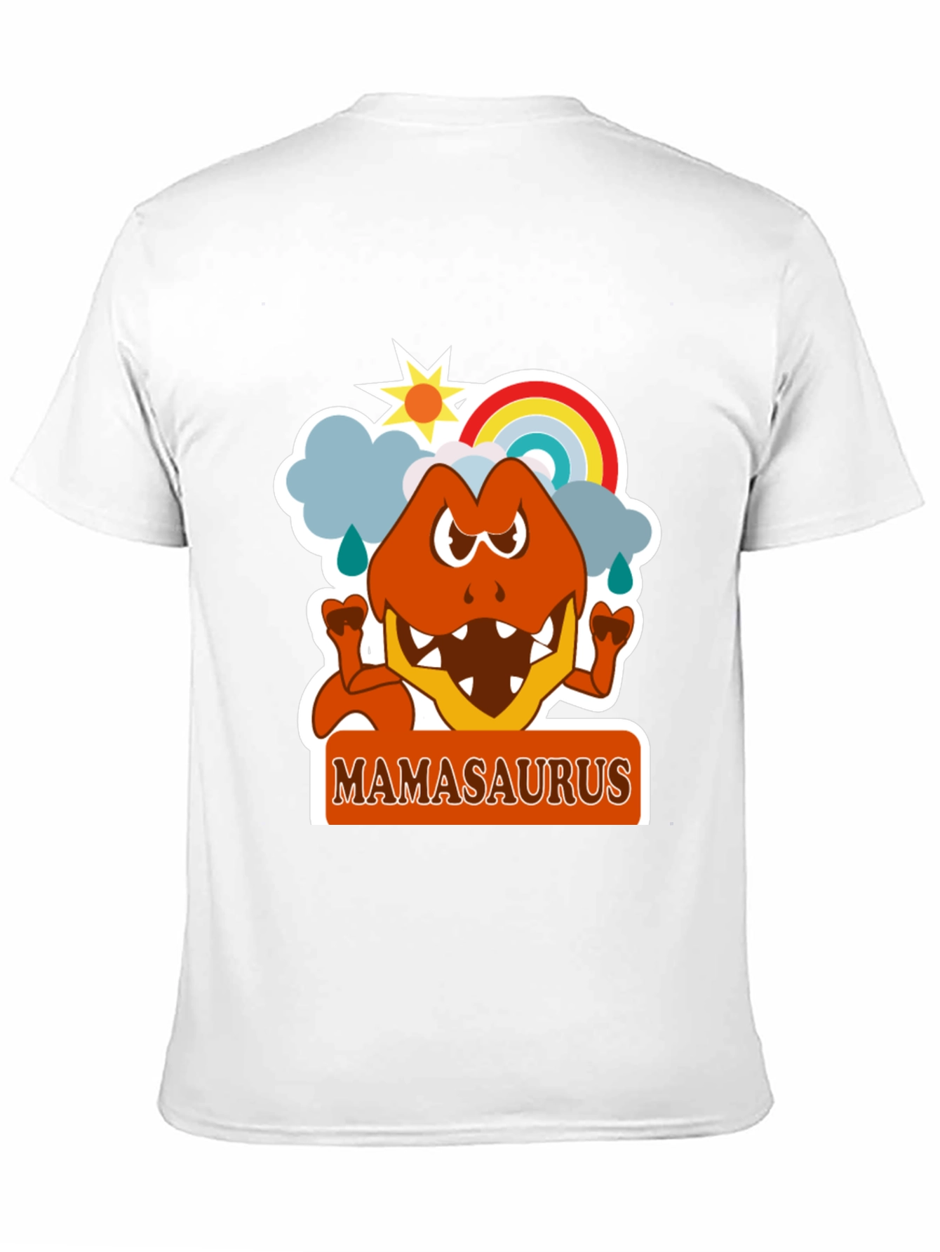 Mamasaurus T-Shirt - Fun Dino Mom Tee