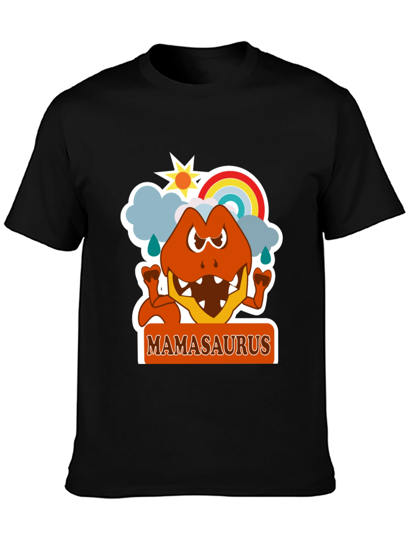 Mamasaurus T-Shirt - Fun Dino Mom Tee