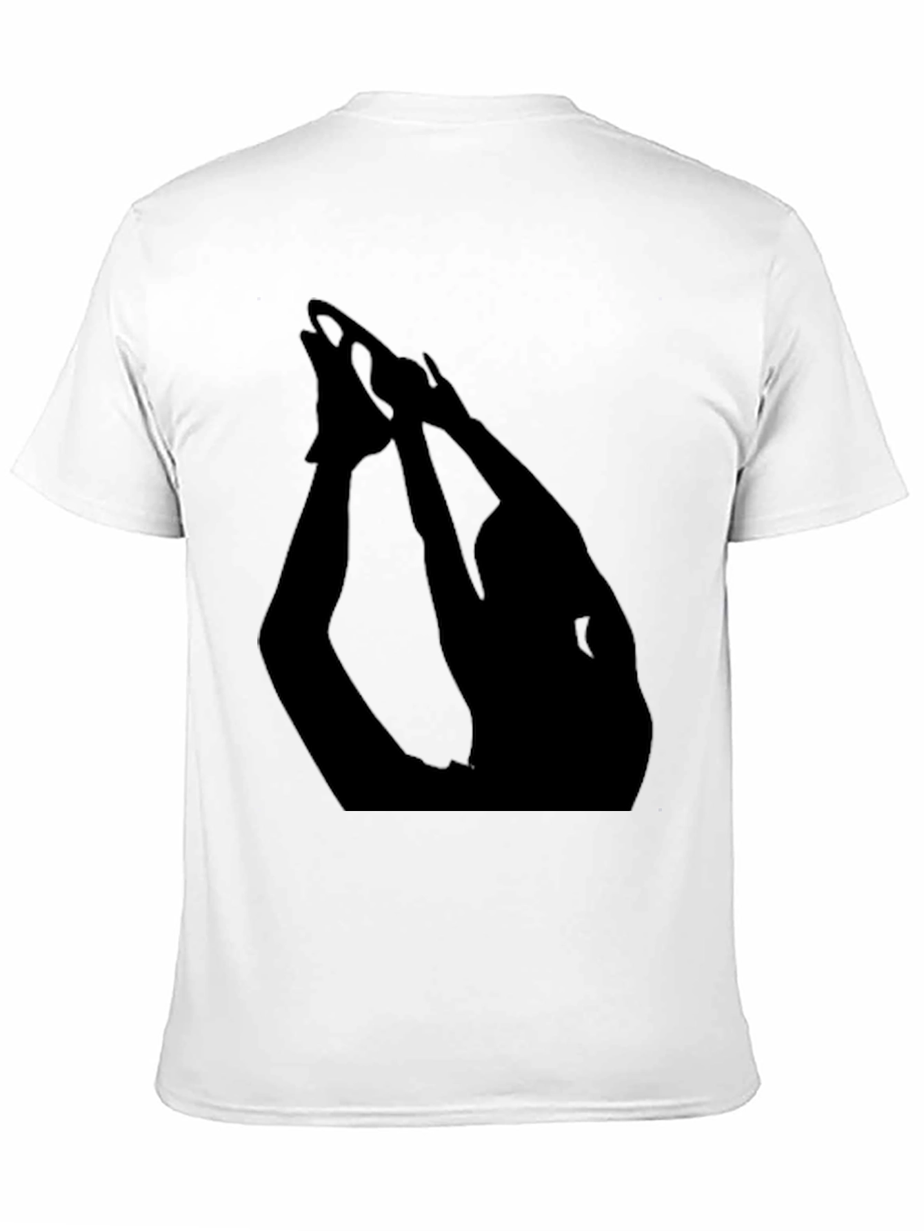 Yoga Pose Black T-Shirt