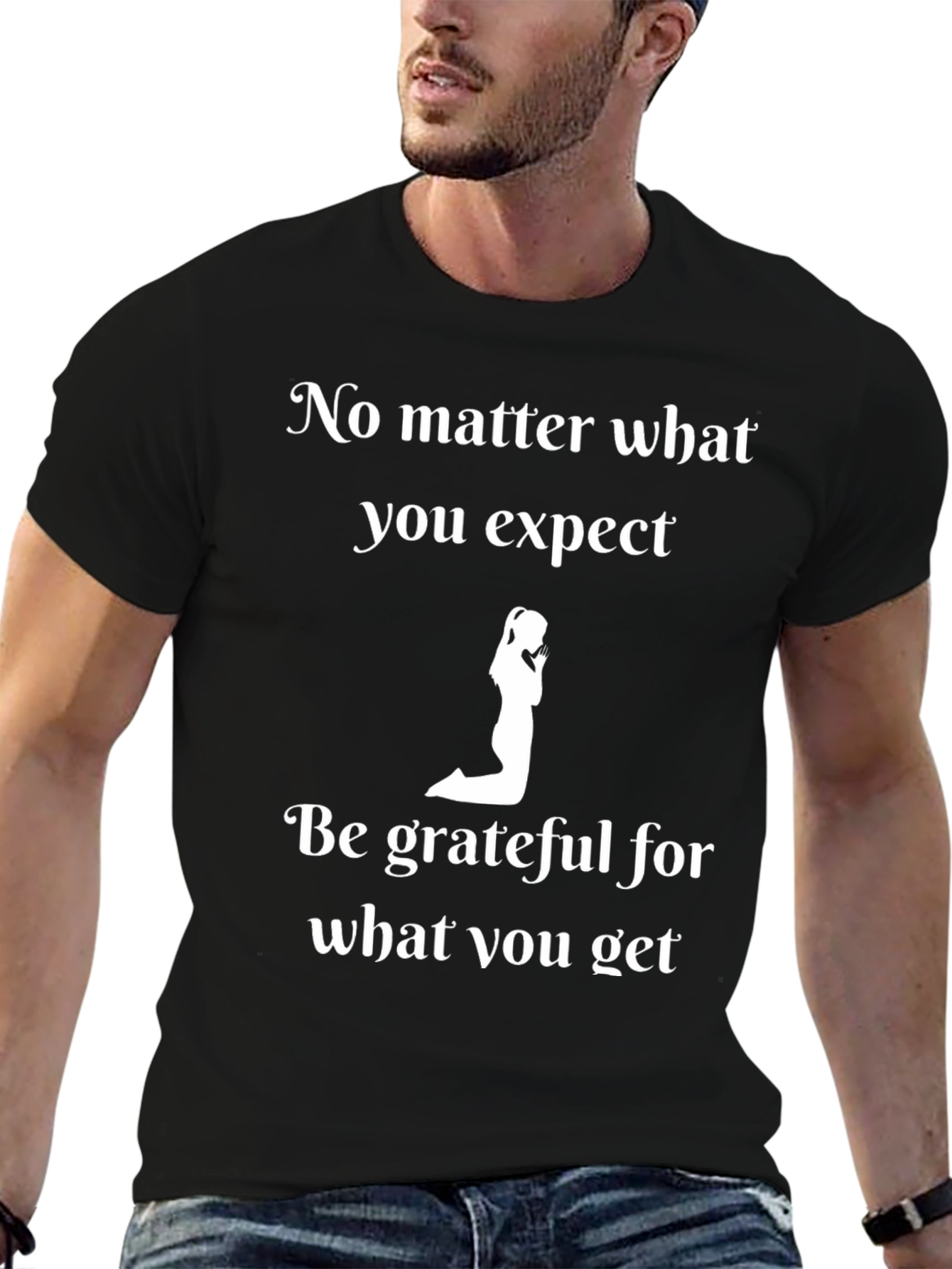 Grateful Expectation T-Shirt - Inspirational Print