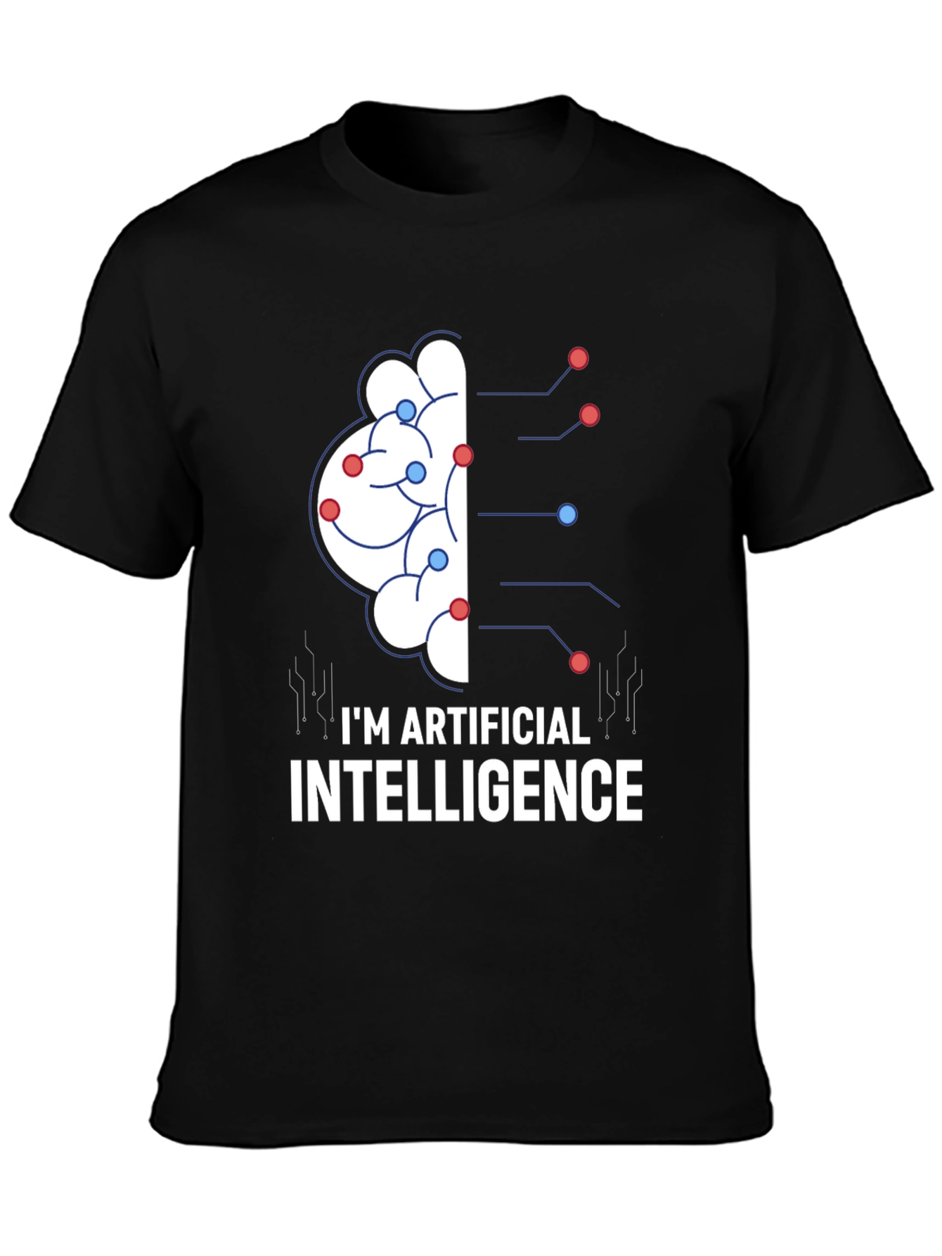 AI Brain T-Shirt - Artificial Intelligence Tee