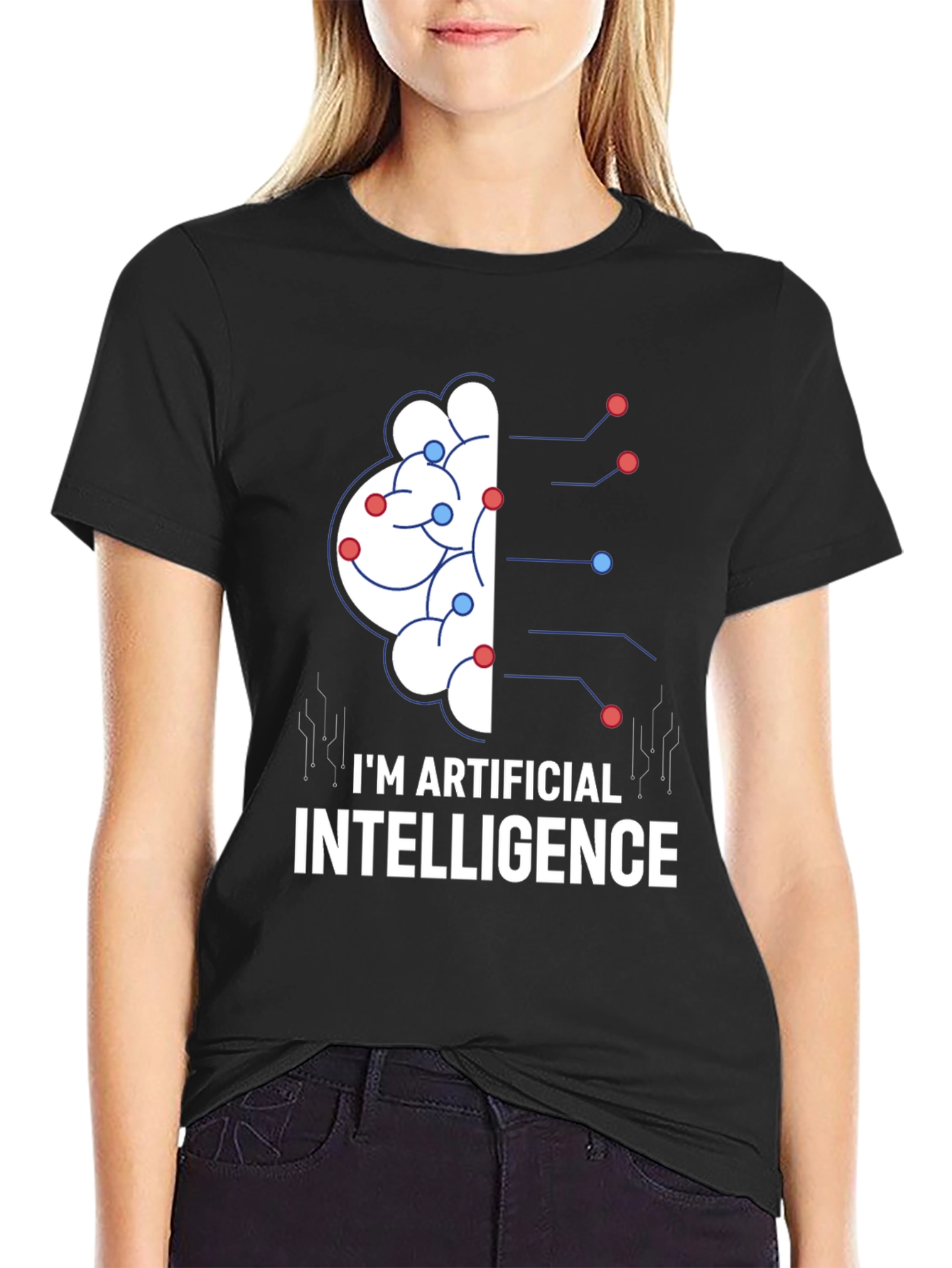 AI Brain T-Shirt - Artificial Intelligence Tee