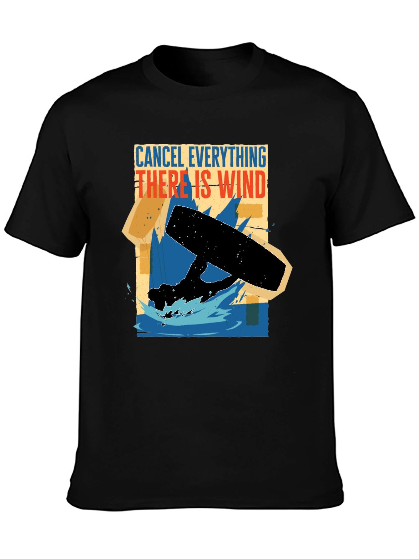Cancel Everything Wind T-Shirt - Kitesurfing Apparel