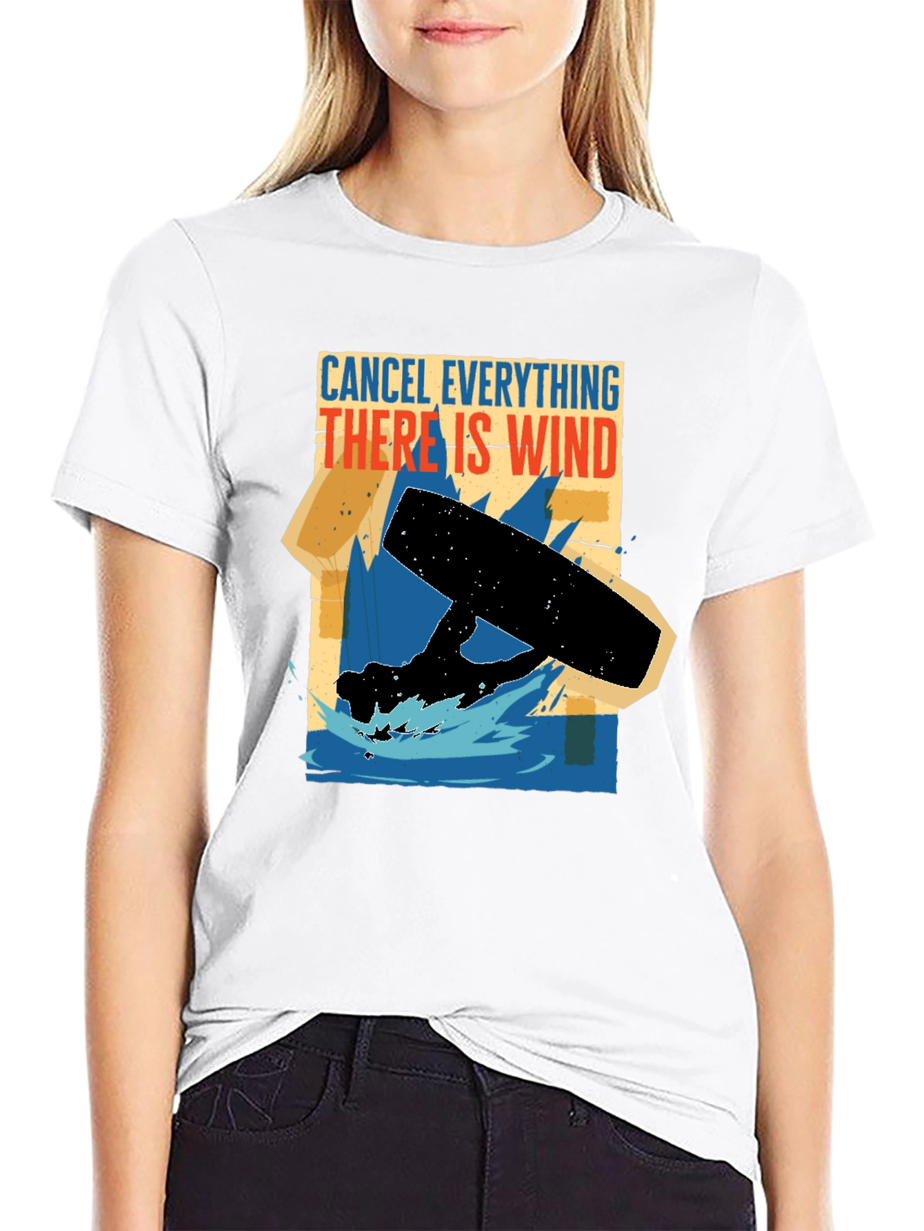 Cancel Everything Wind T-Shirt - Kitesurfing Apparel
