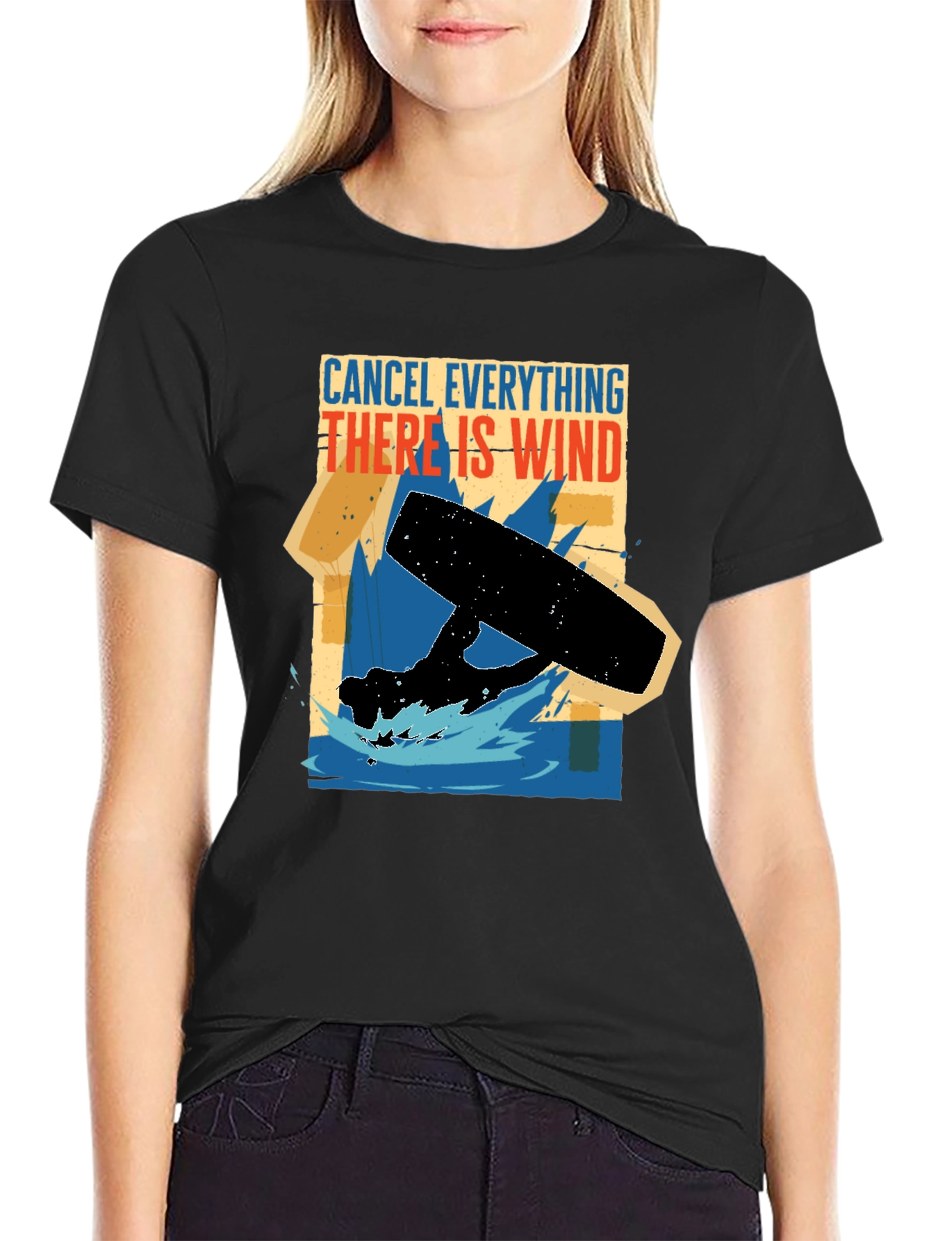 Cancel Everything Wind T-Shirt - Kitesurfing Apparel