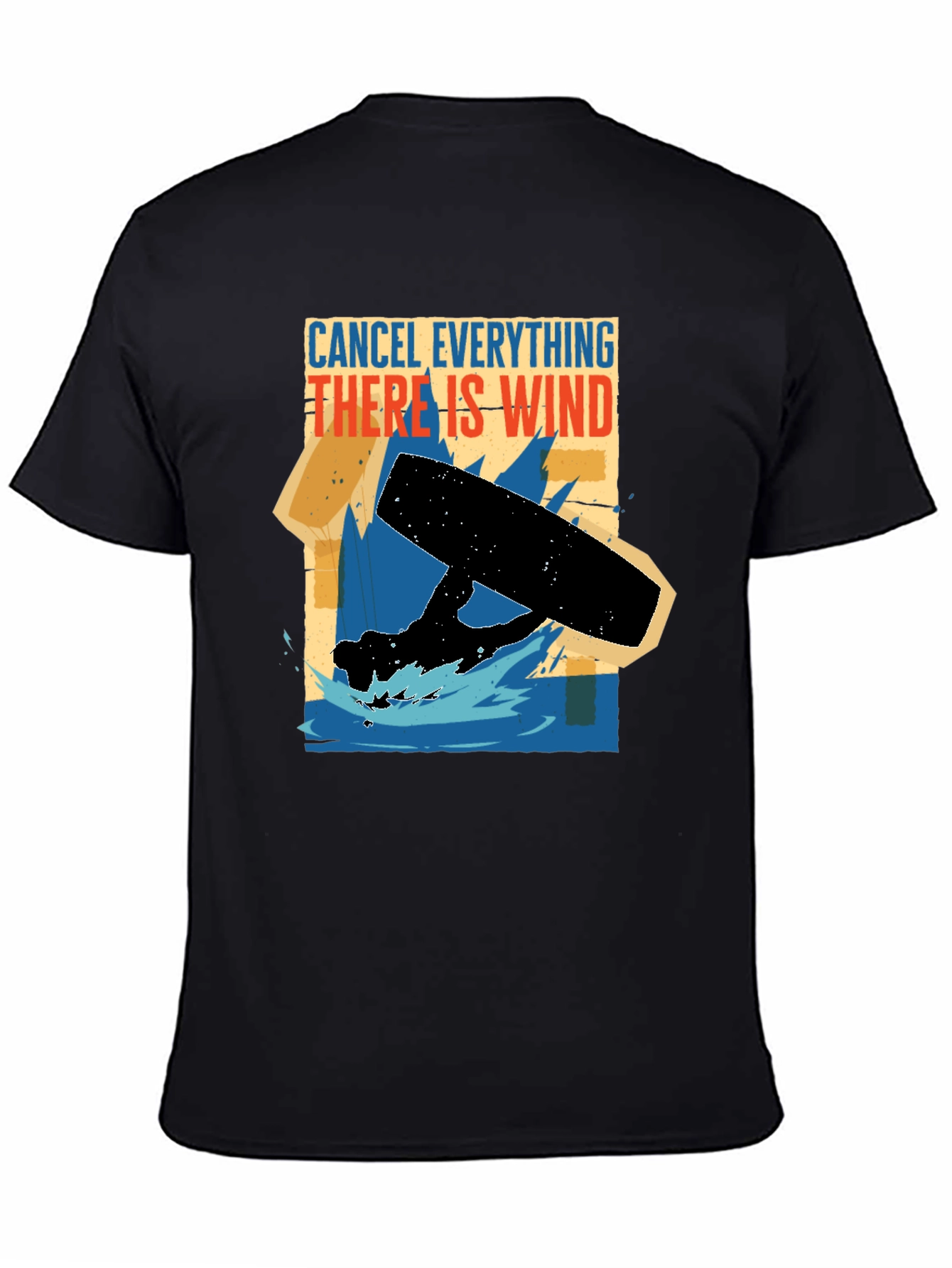 Cancel Everything Wind T-Shirt - Kitesurfing Apparel