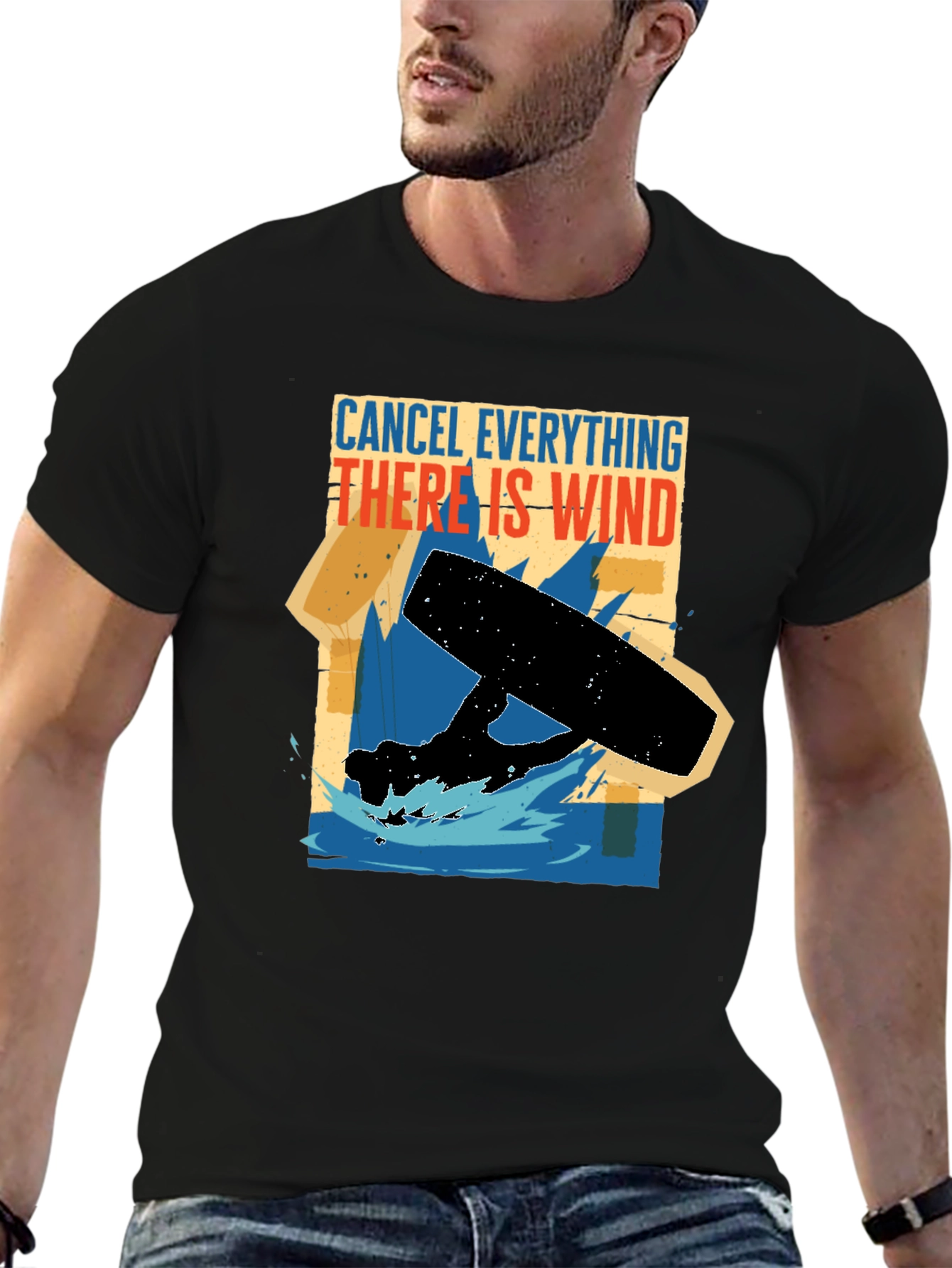 Cancel Everything Wind T-Shirt - Kitesurfing Apparel