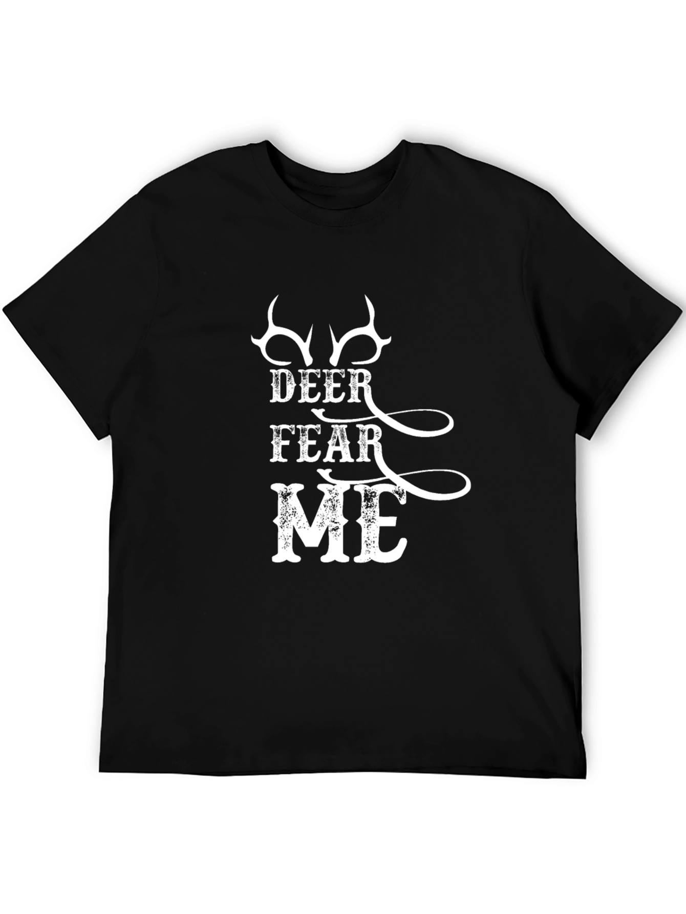 Deer Fear Me Graphic Tee - Hunting Season Apparel