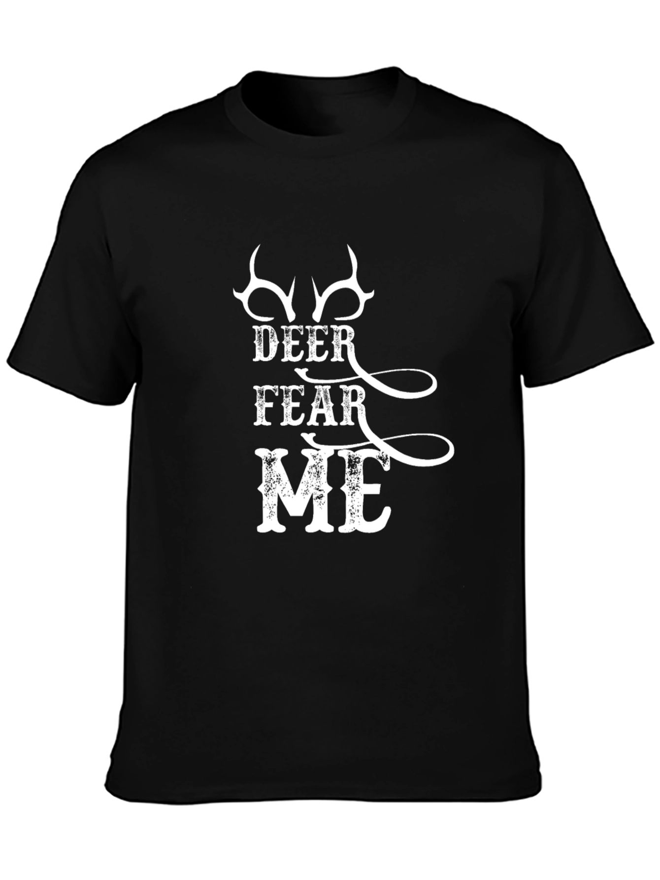 Deer Fear Me Graphic Tee - Hunting Season Apparel