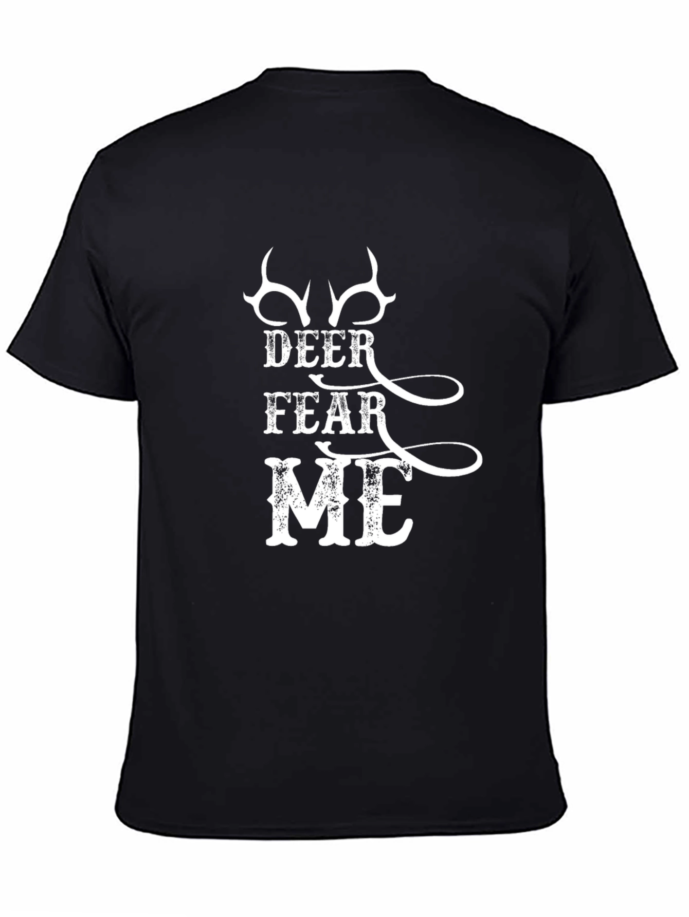 Deer Fear Me Graphic Tee - Hunting Season Apparel