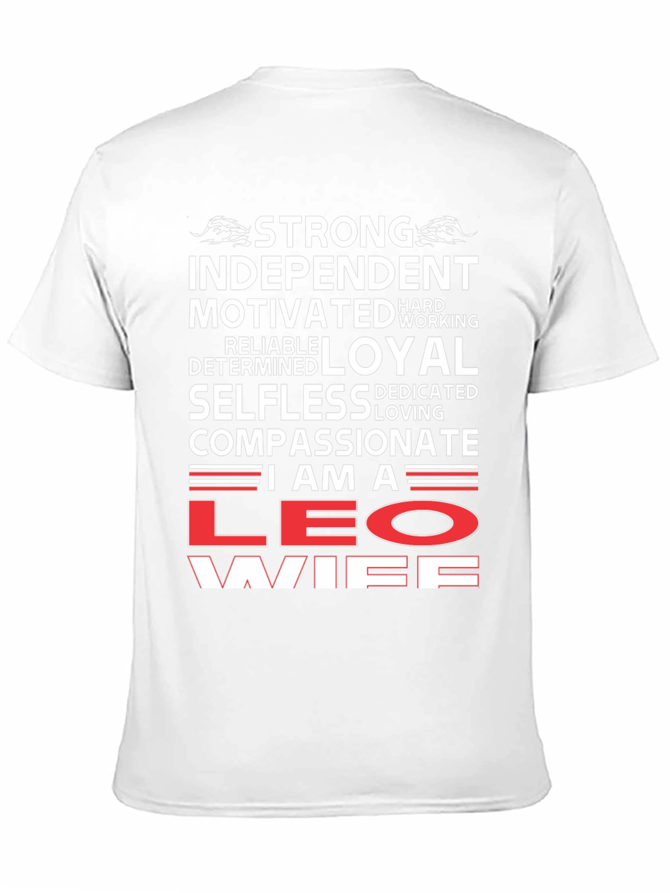 Strong Leo Wife Graphic Tee