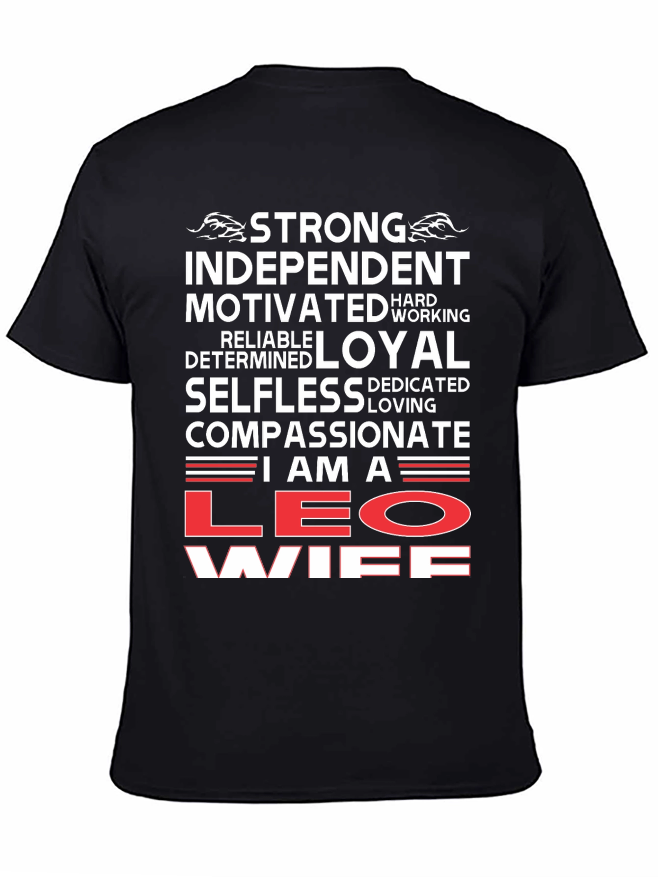Strong Leo Wife Graphic Tee