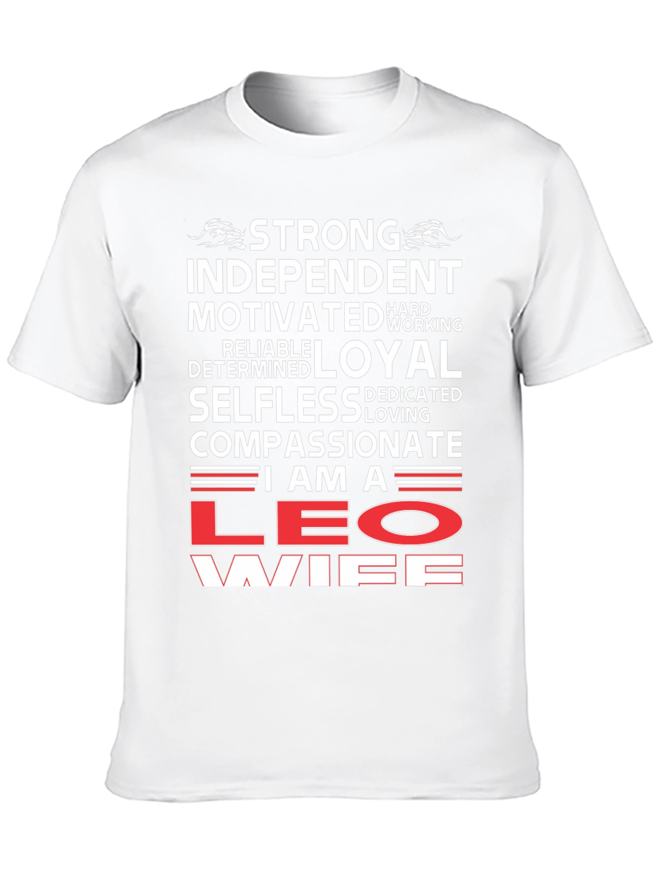 Strong Leo Wife Graphic Tee