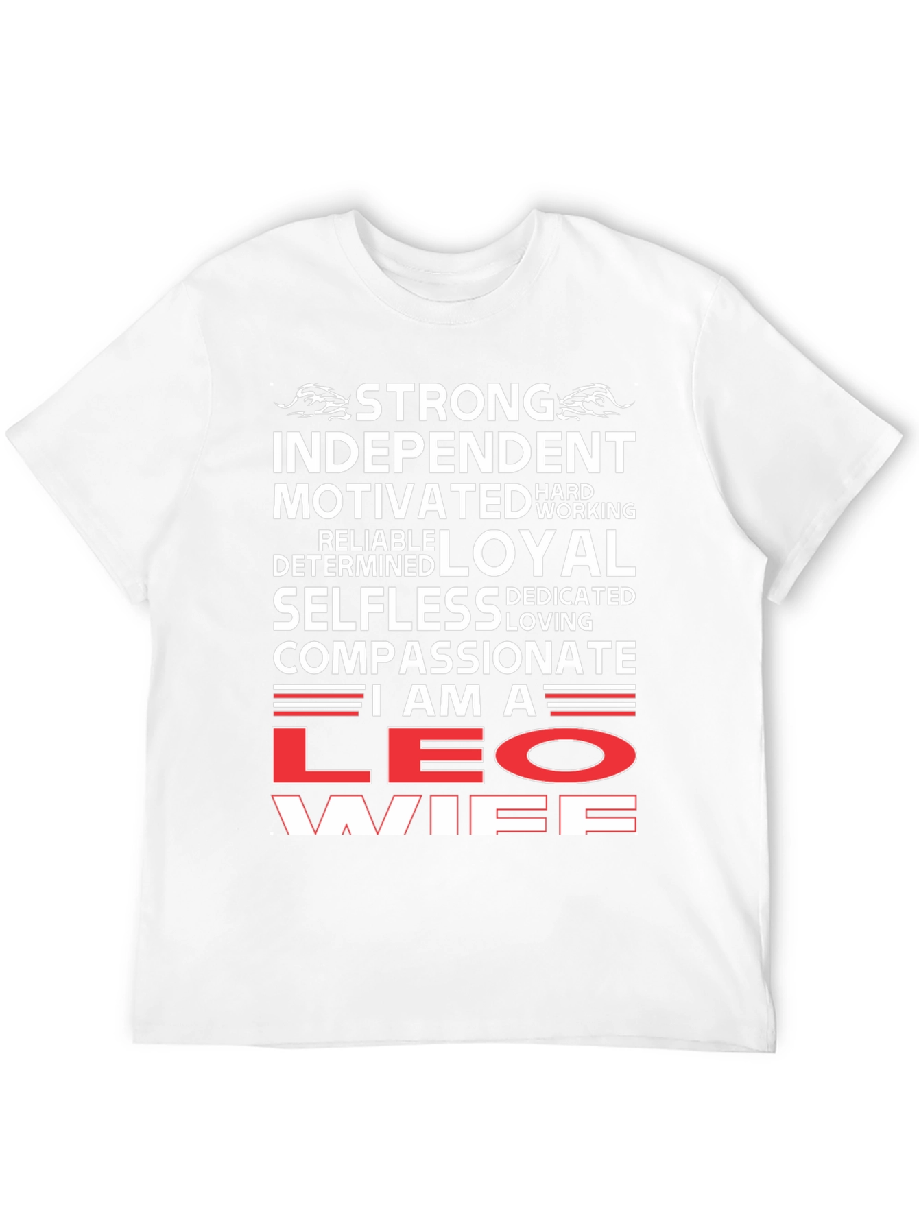 Strong Leo Wife Graphic Tee