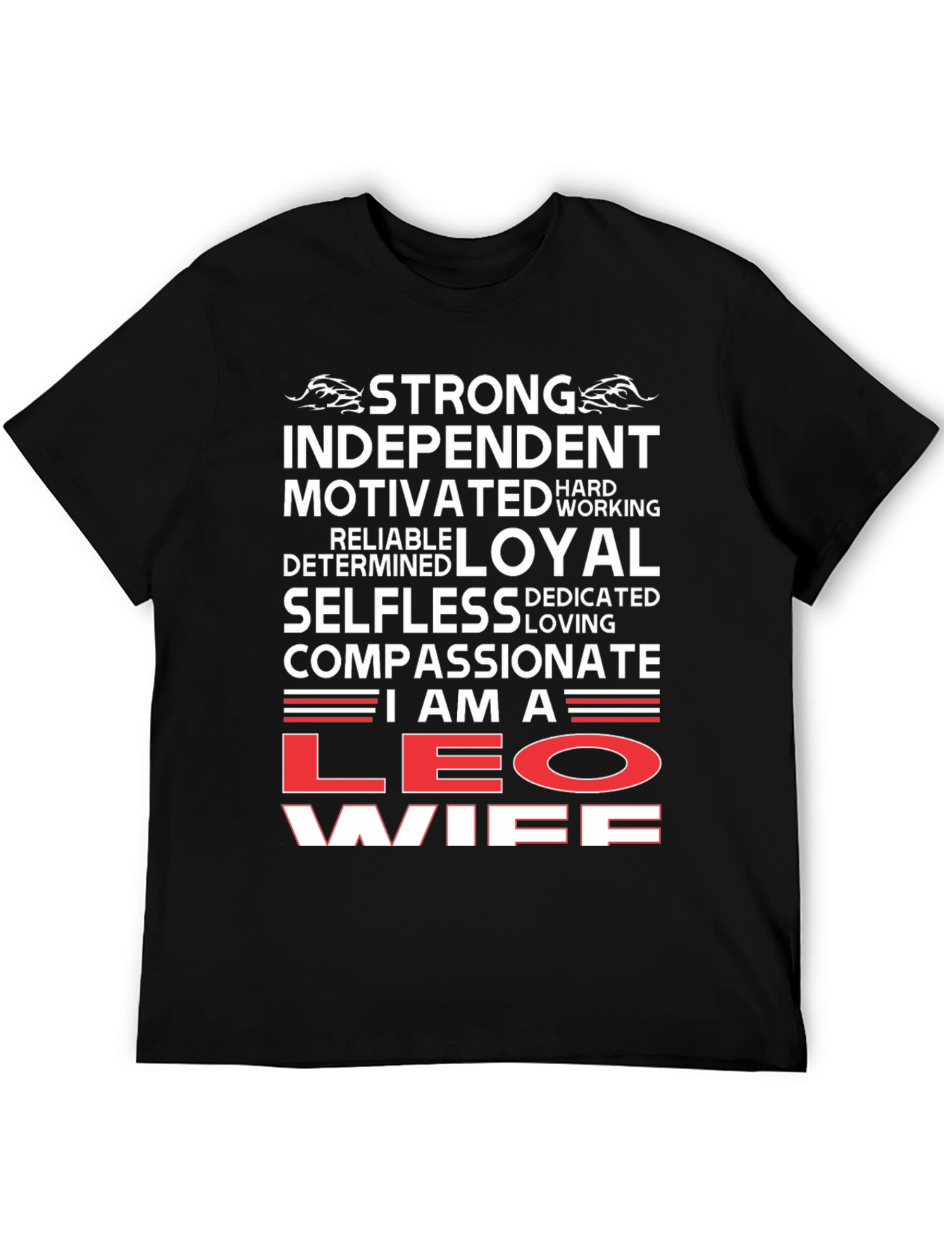 Strong Leo Wife Graphic Tee