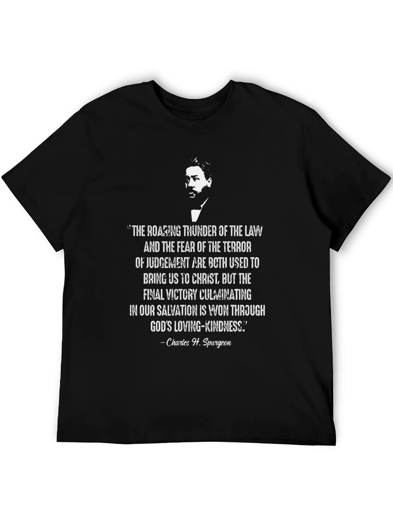 Charles Spurgeon Quote T-Shirt - Christian Theology Tee