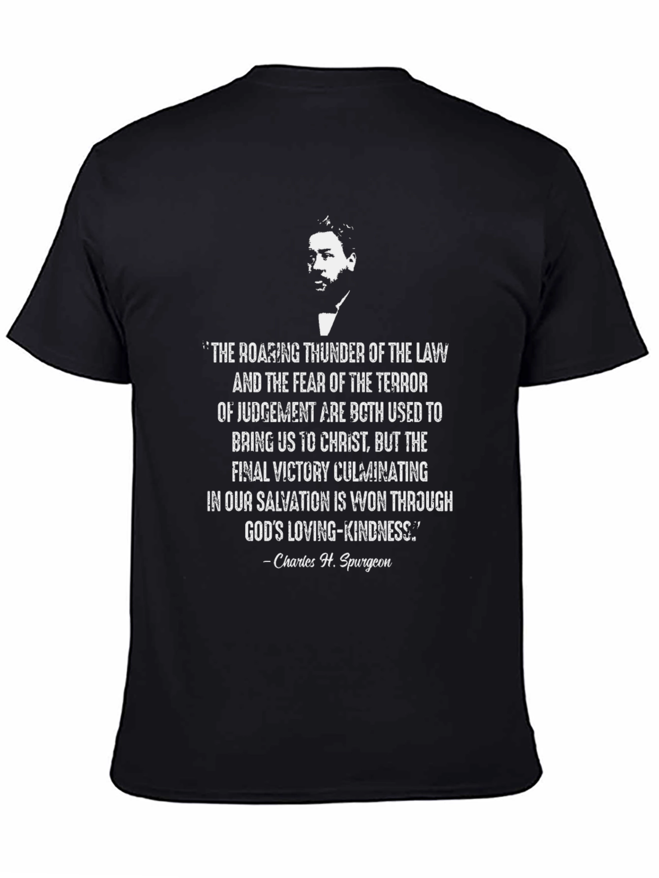 Charles Spurgeon Quote T-Shirt - Christian Theology Tee