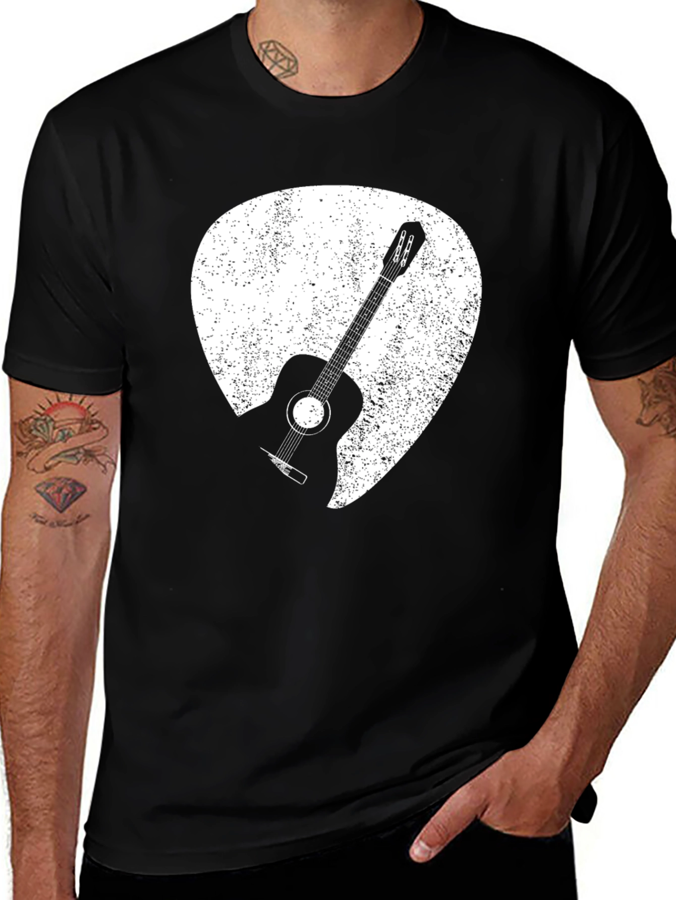 Guitar Pick Graphic Tee